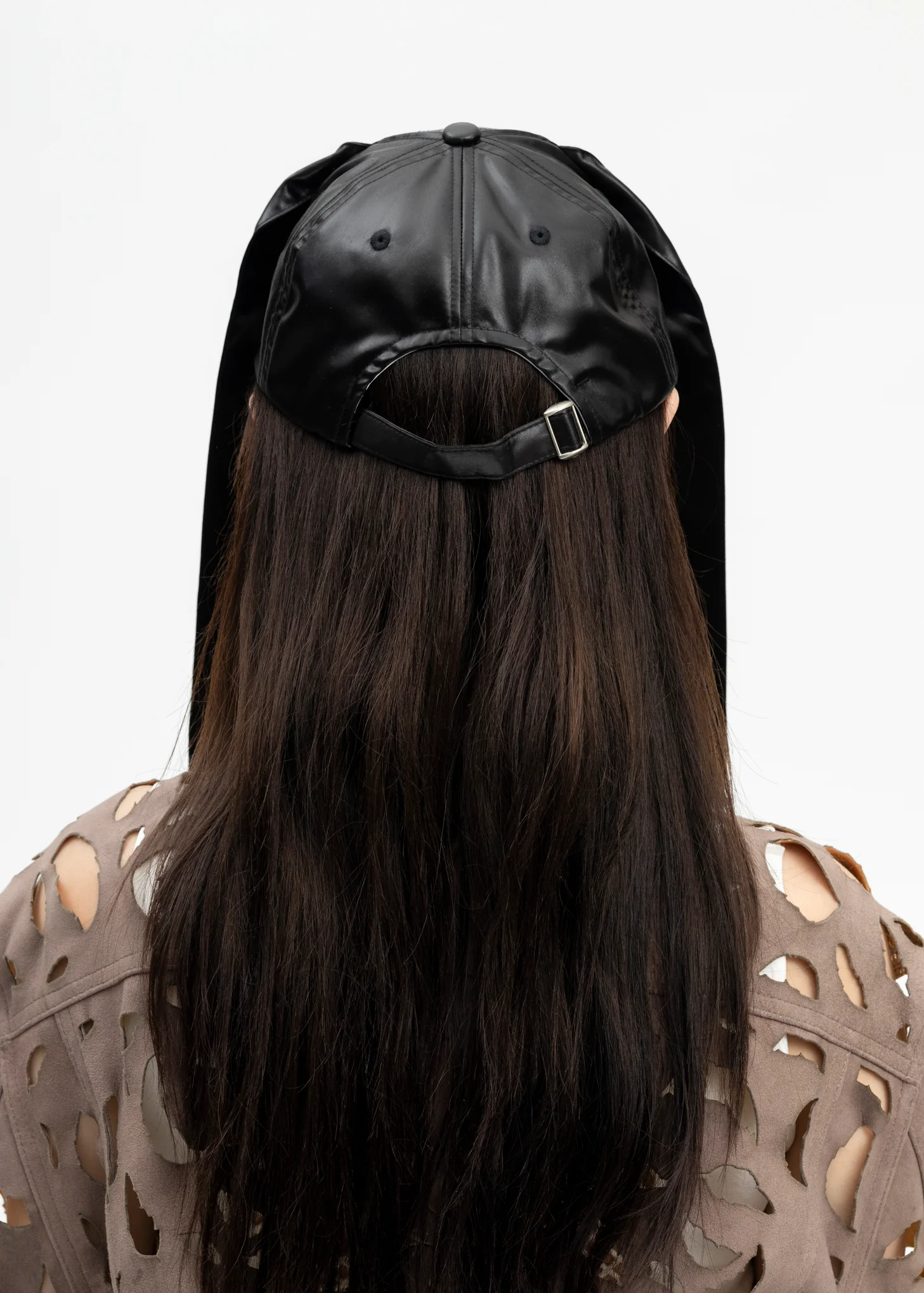 BLACK LONG EAR CAP - Image 3