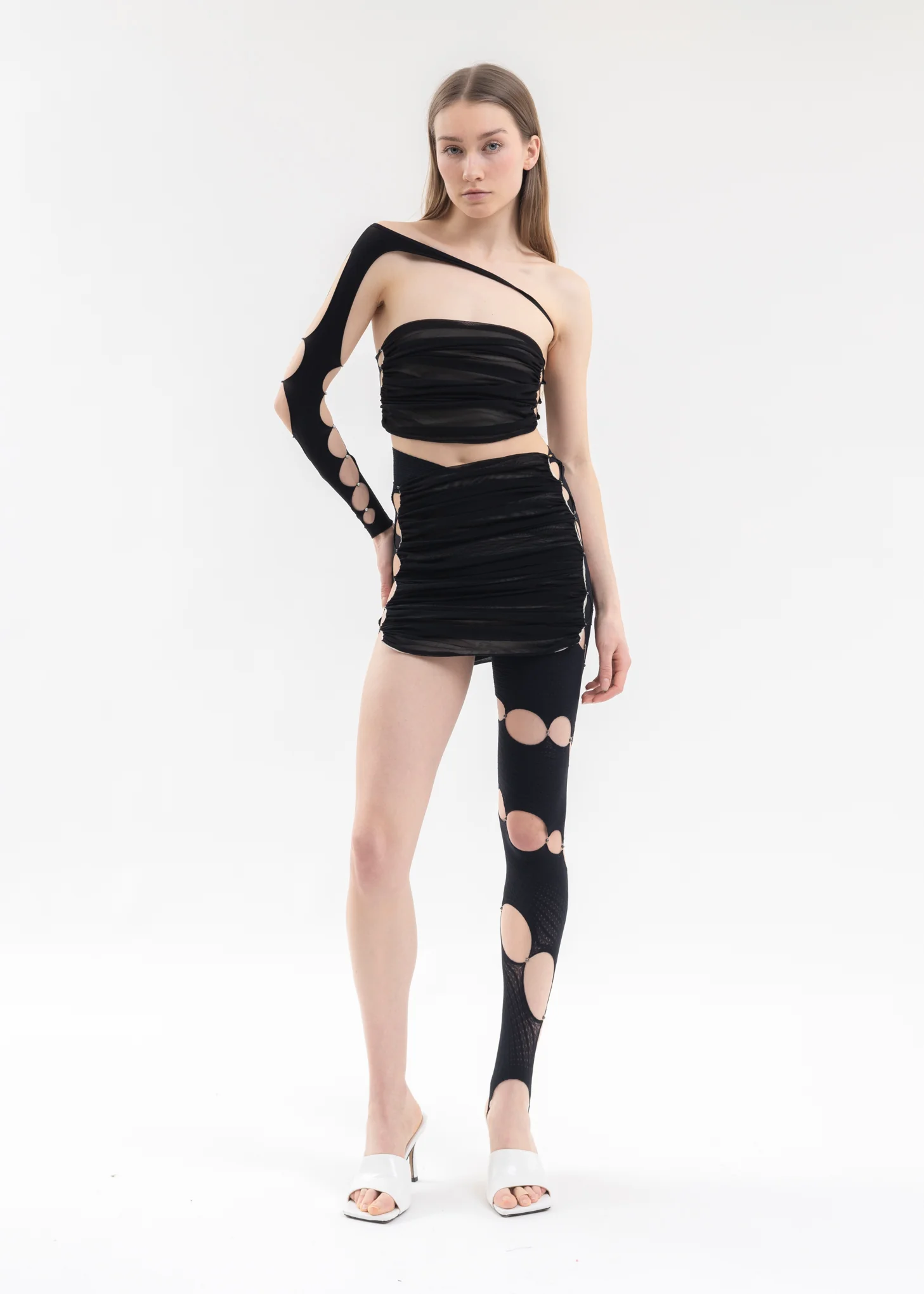 Black Long Single Arm Sleeve - Image 6