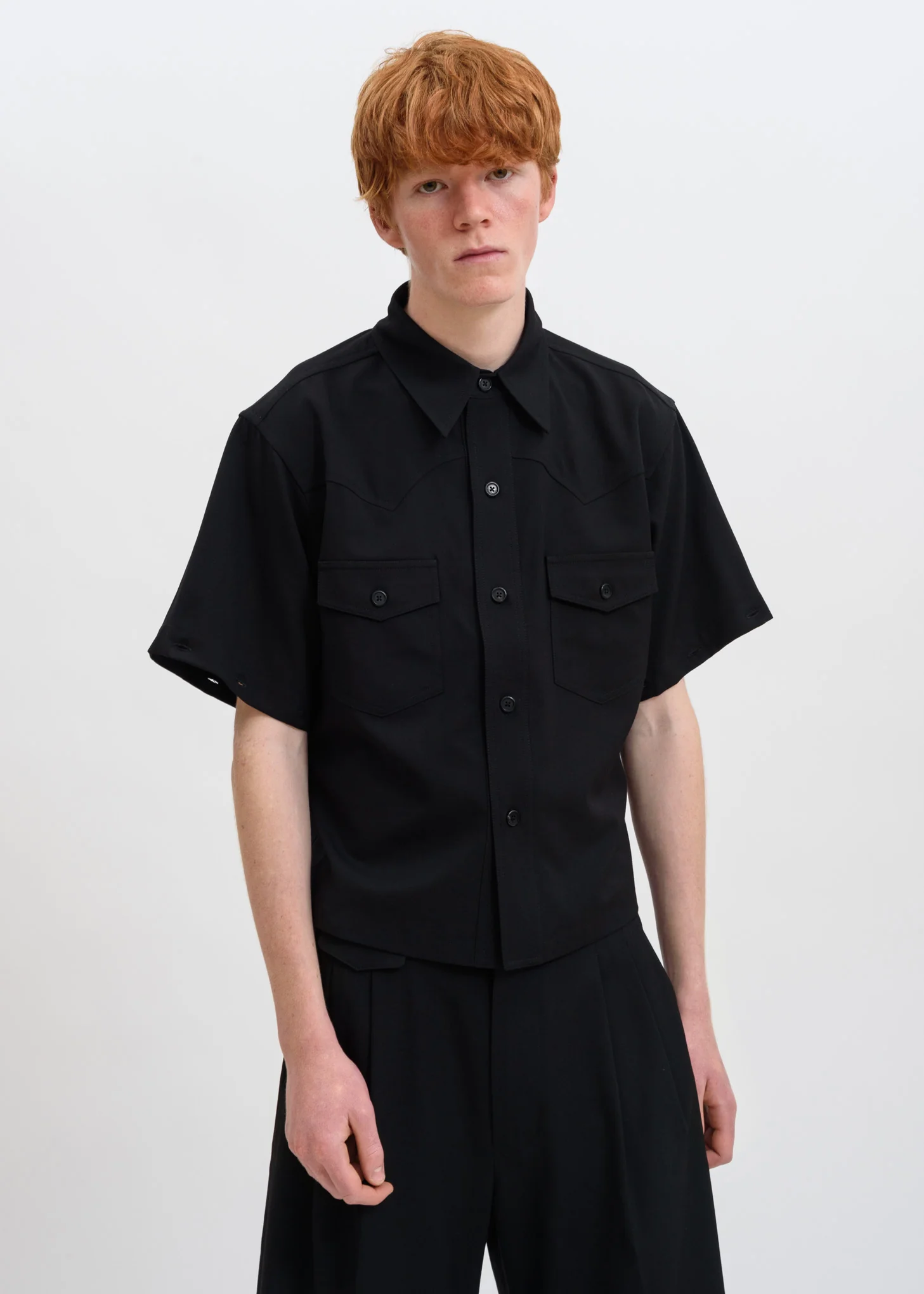 Black Long Sleeve Shirt - Image 5