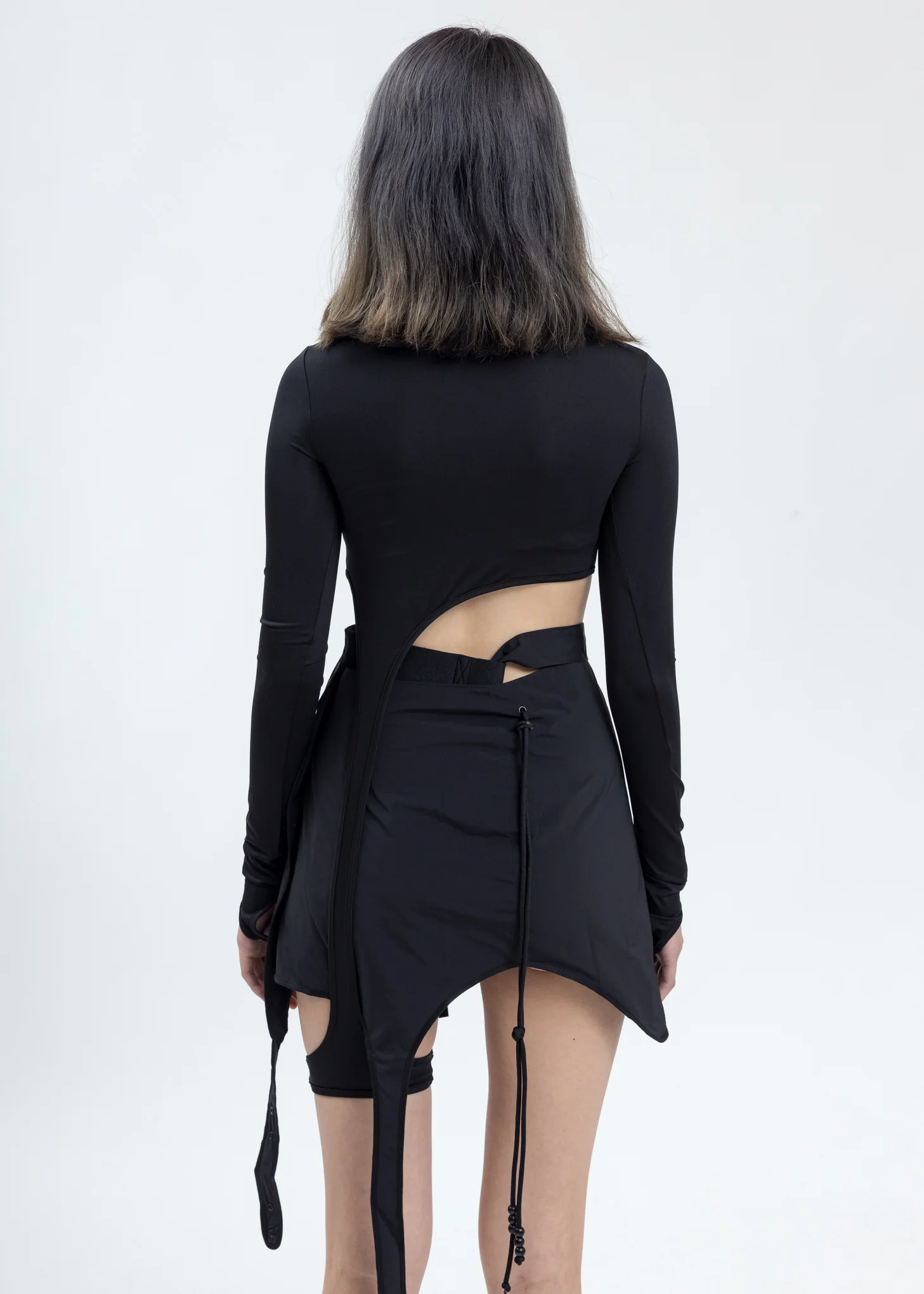 Black Long Sleeve With Corset - Image 4
