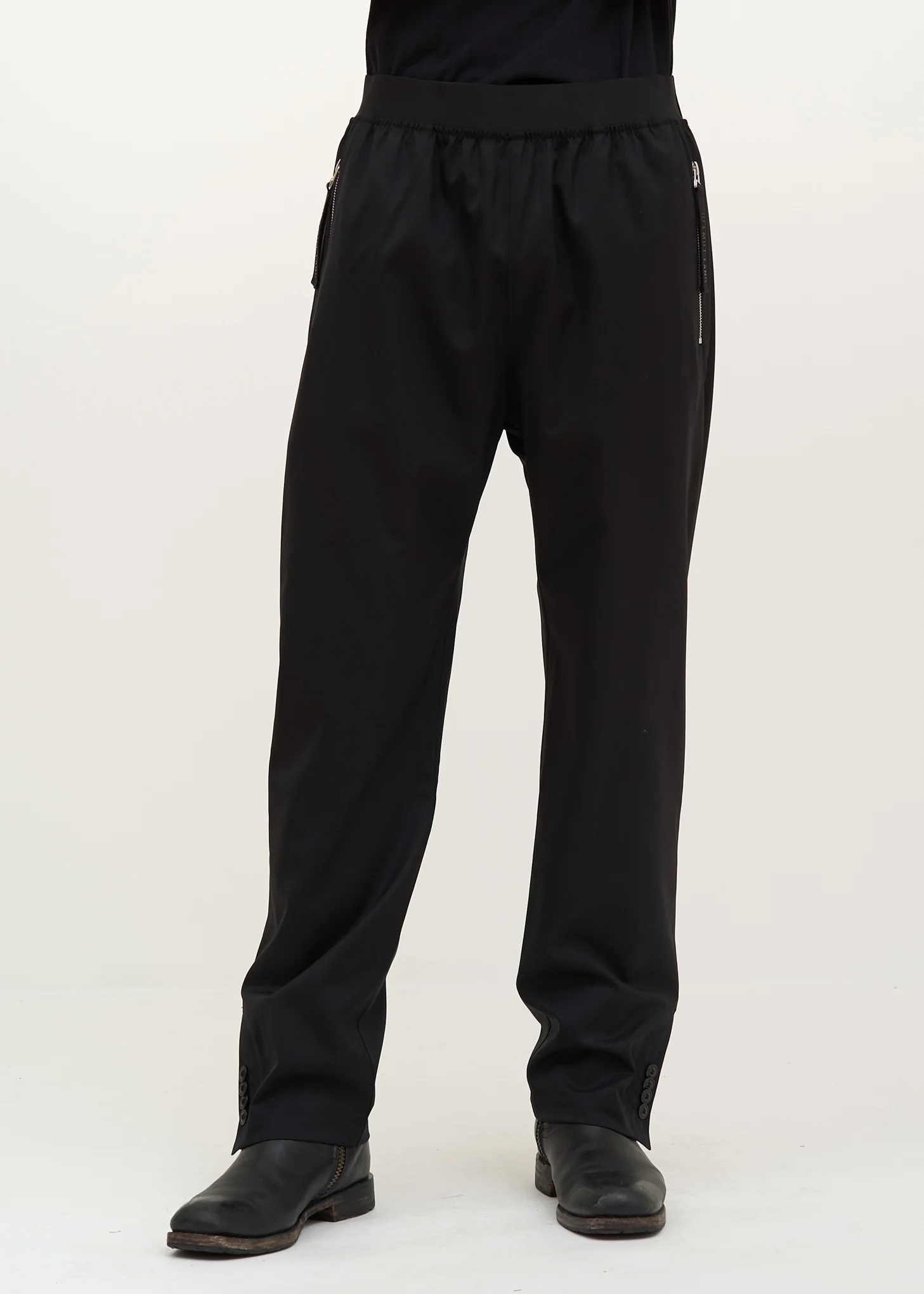 Black Suiting Trackpant