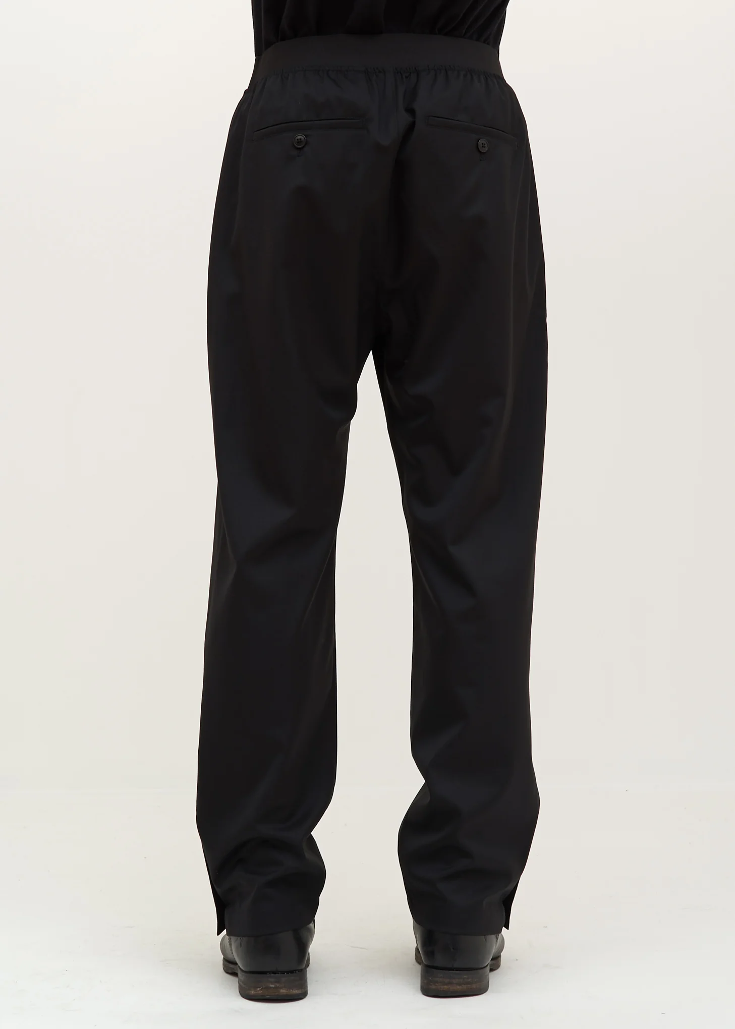Black Suiting Trackpant - Image 3