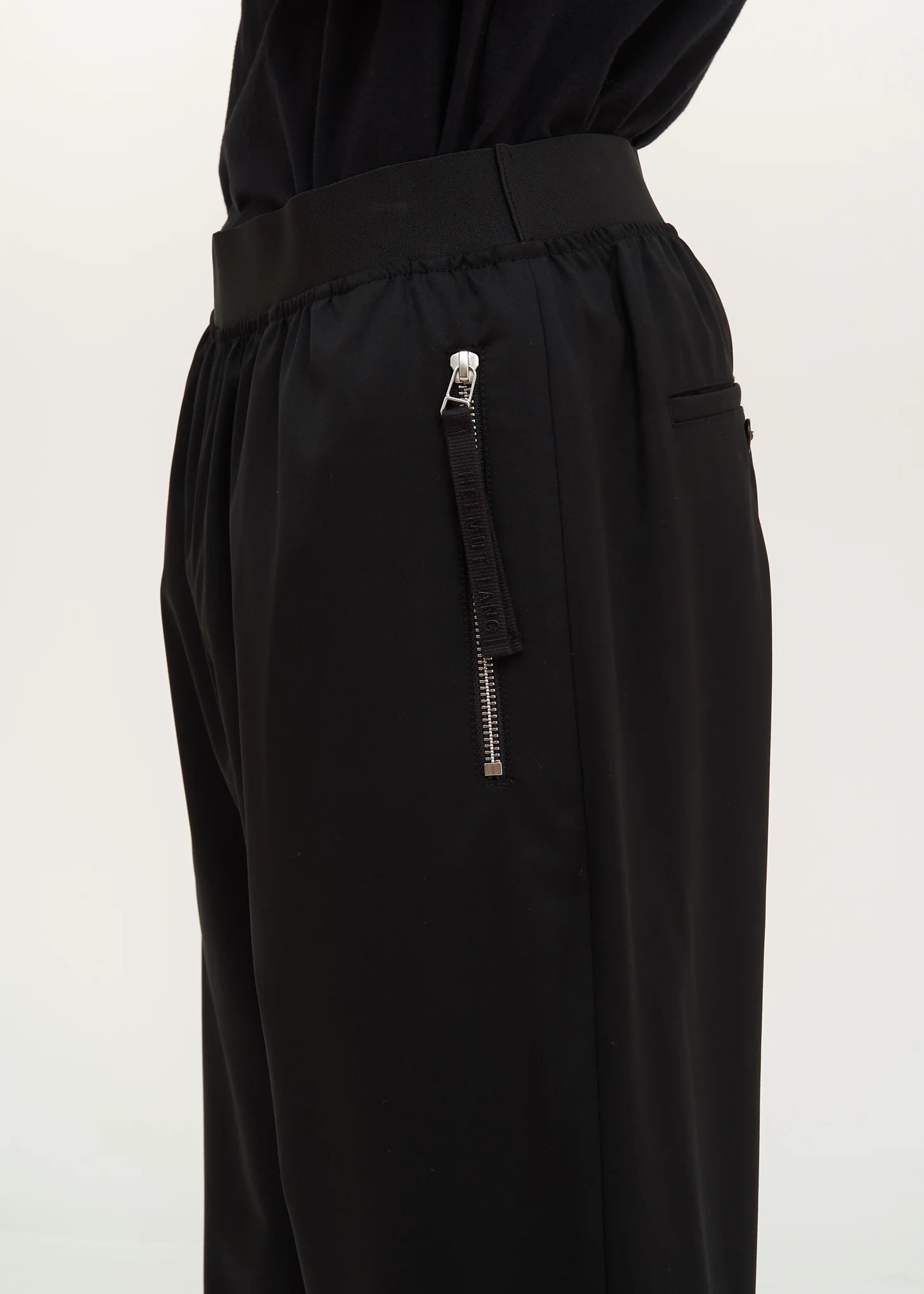 Black Suiting Trackpant - Image 4