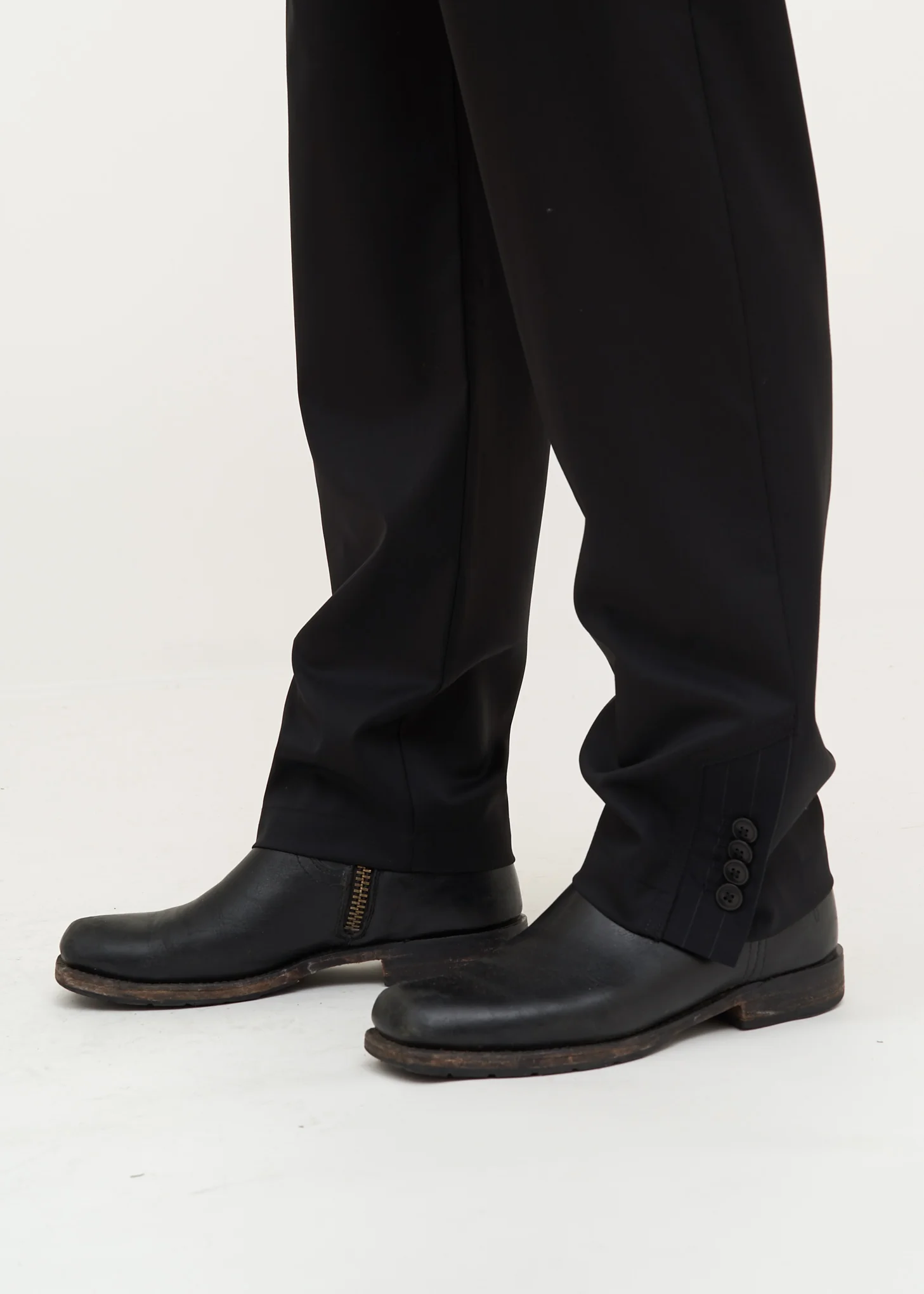 Black Suiting Trackpant - Image 6