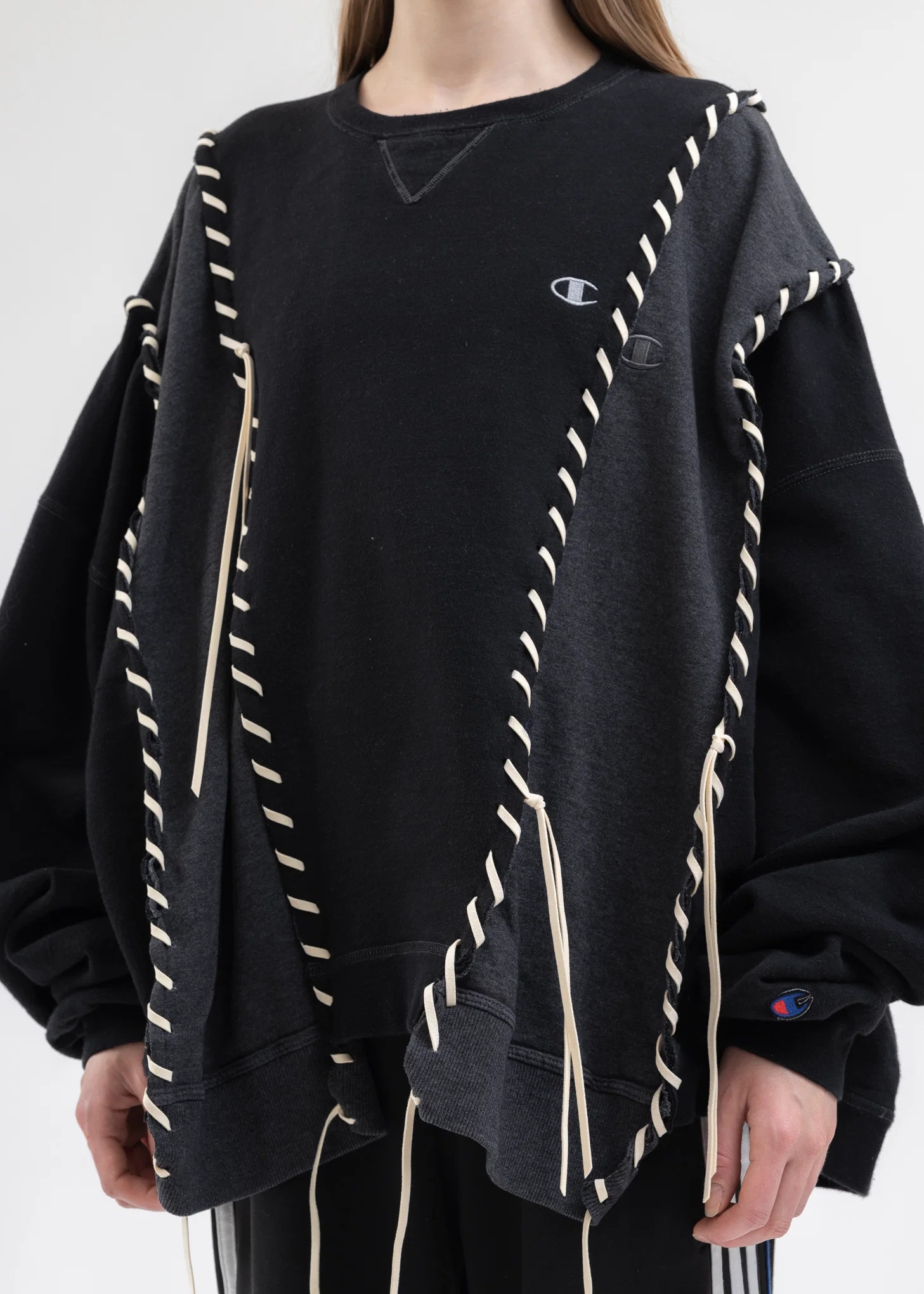 Black Looping Champ Sweat -Style 1 - Image 4