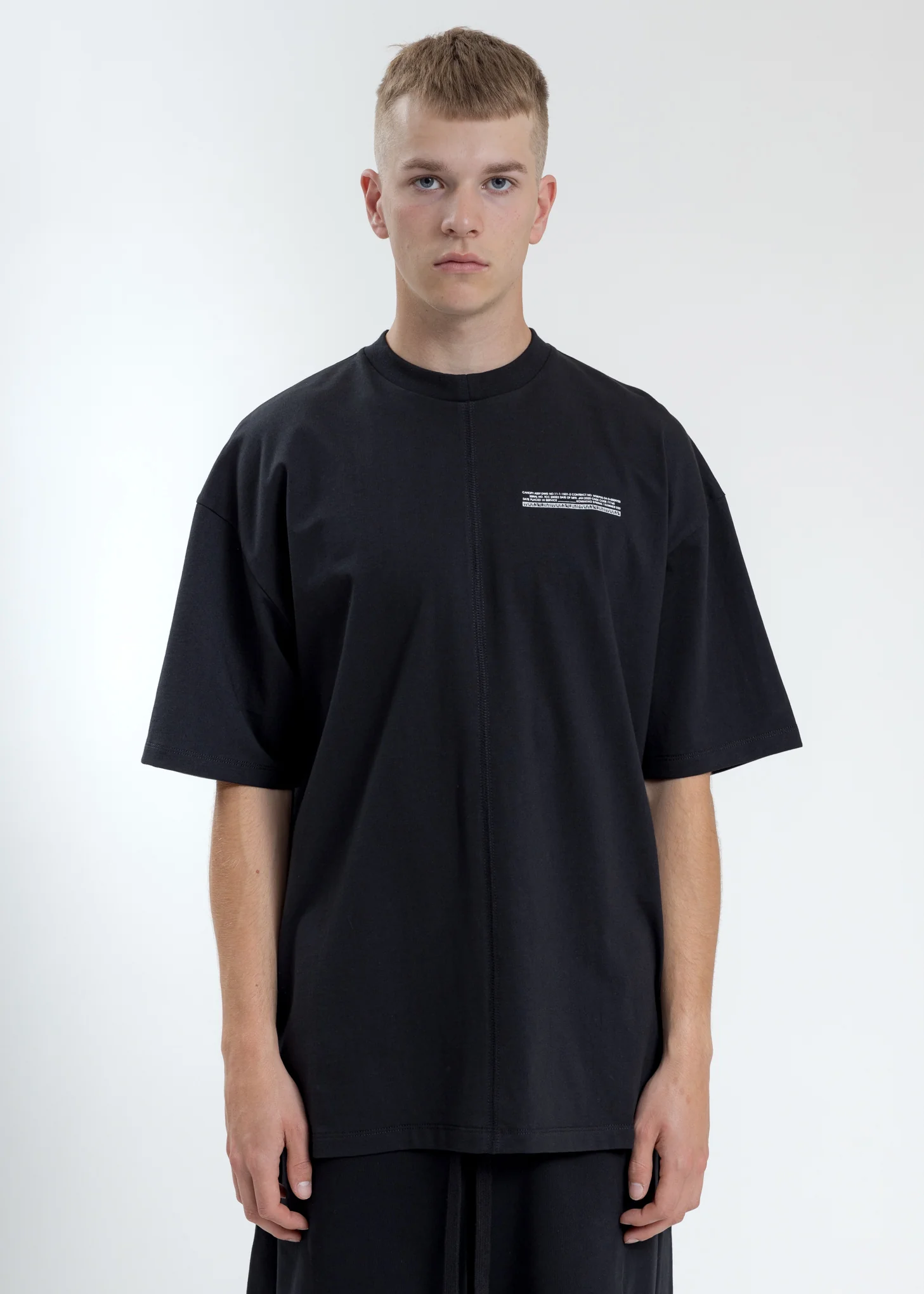 Black Loose Fit T-Shirt