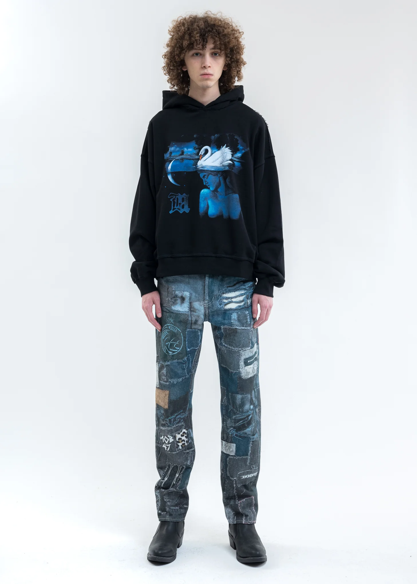 Black LOVE IN YOU Hoodie - Image 5
