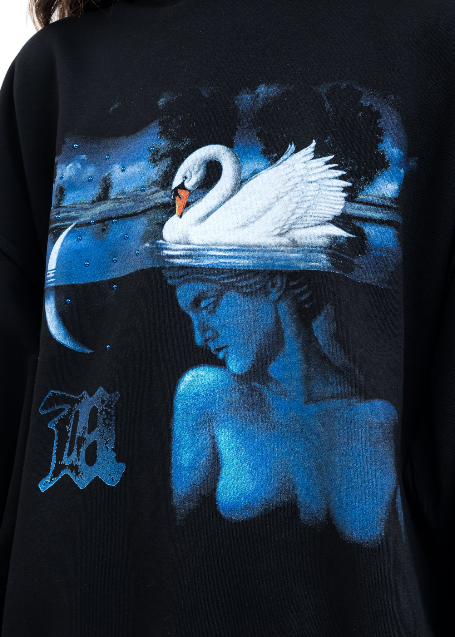 Black LOVE IN YOU Hoodie - Image 4