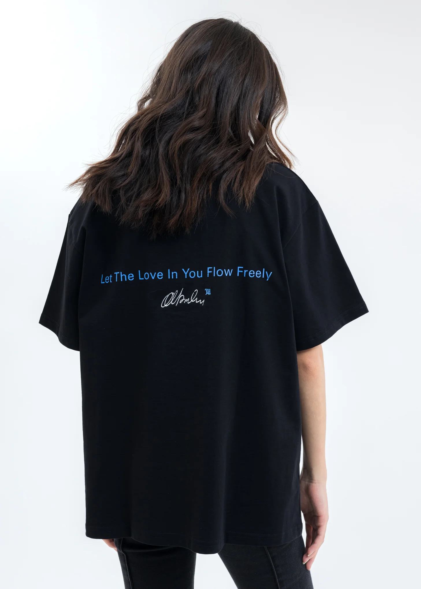 Black LOVE IN YOU T-Shirt - Image 2
