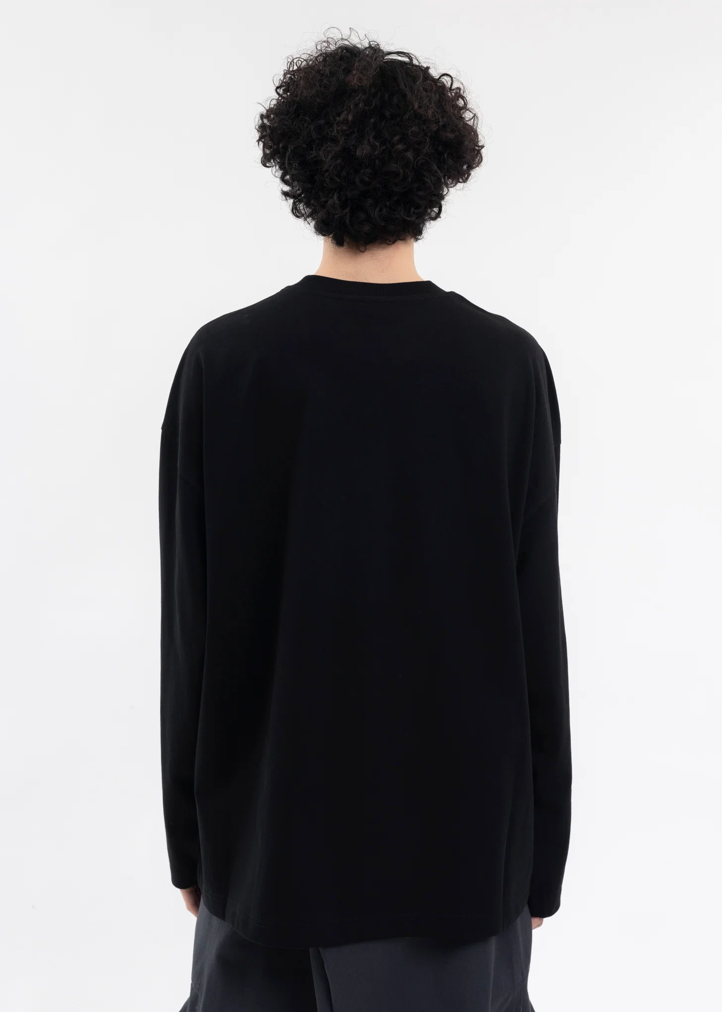 BLACK LOVE LOGO LONG-SLEEVED T-SHIRT - Image 4
