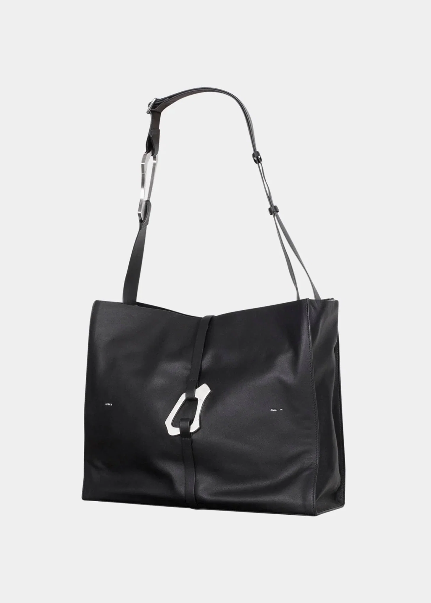 BLACK LUCULENT TOTE BAG - Image 6