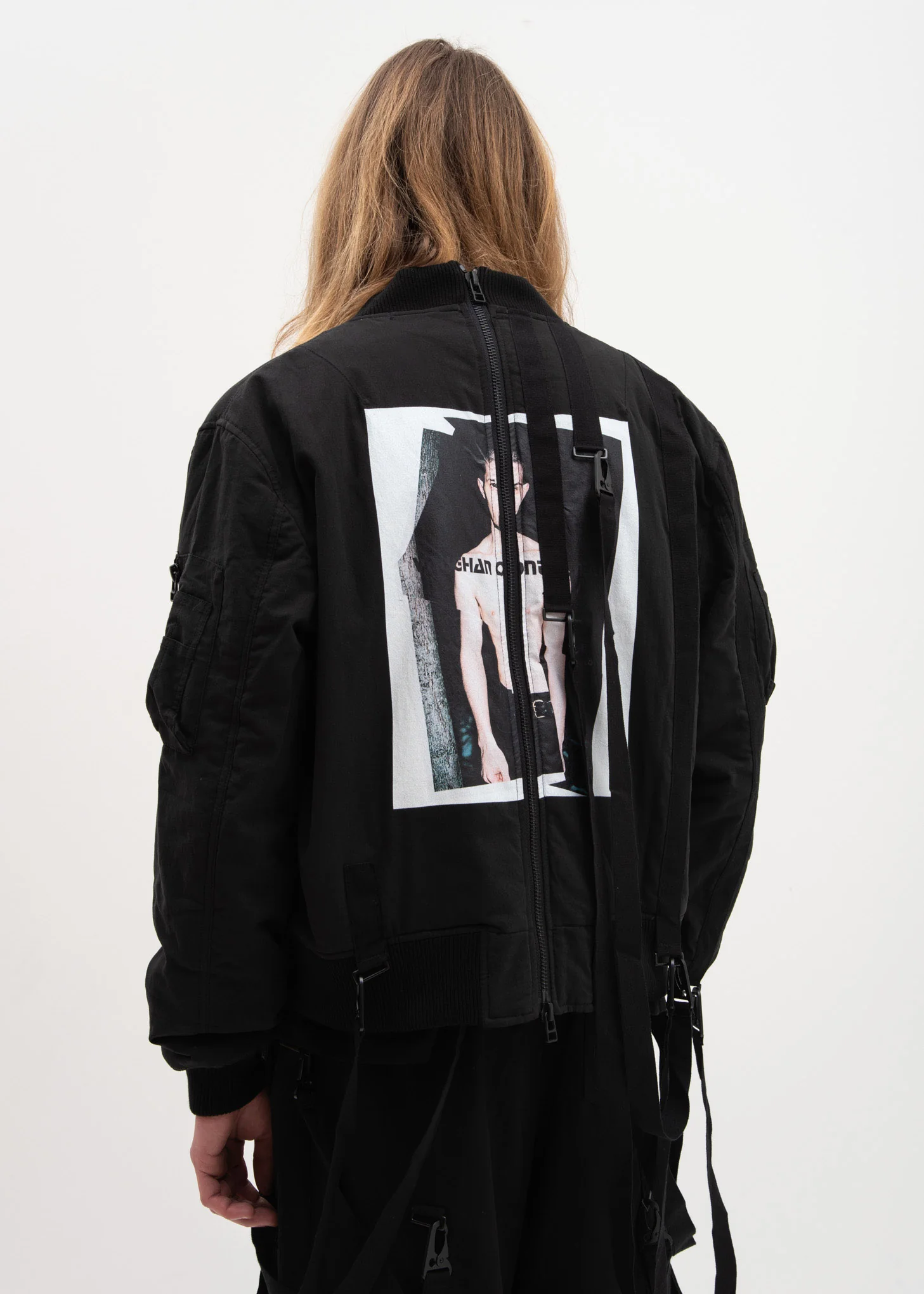 Black MA-1 Bomber Jacket - Image 5