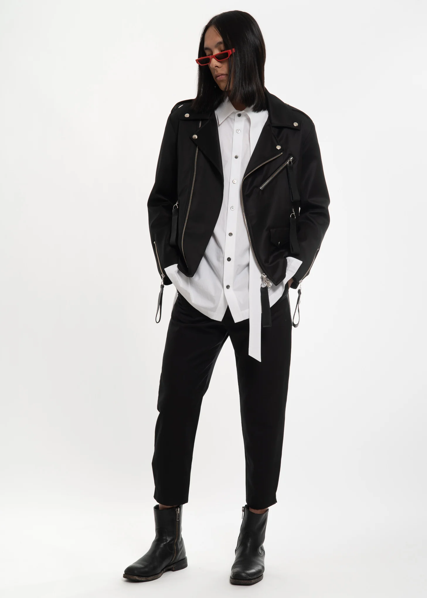 Black Marlboro Trousers - Image 2