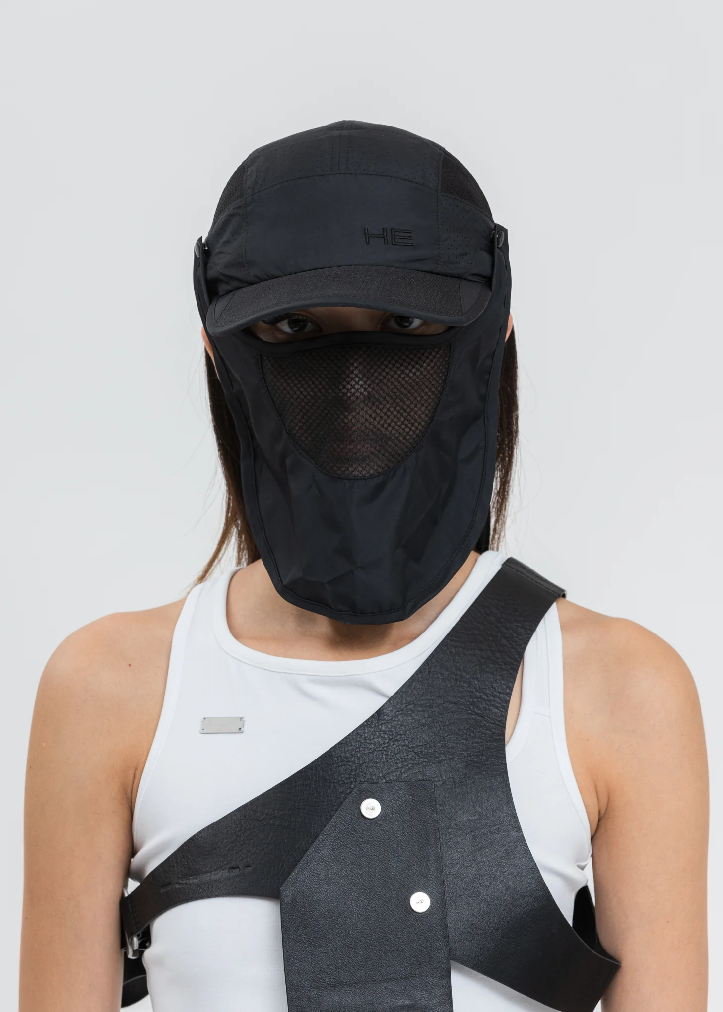 Black Mask Cap - Image 2