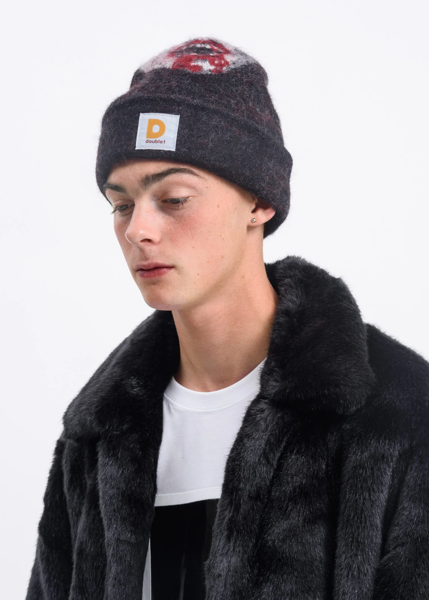 Black Mask Knit Cap - Image 2
