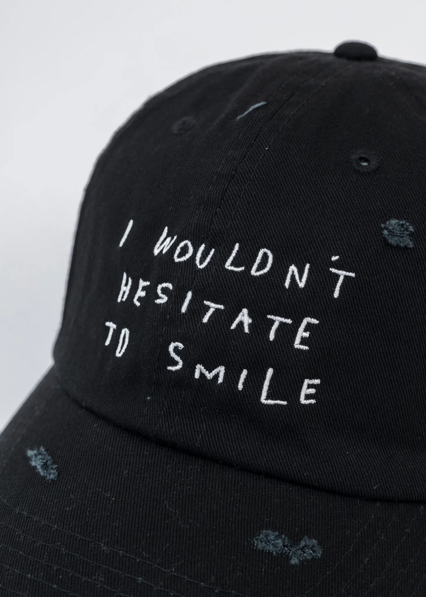 Black MESSAGE Cap - Image 3