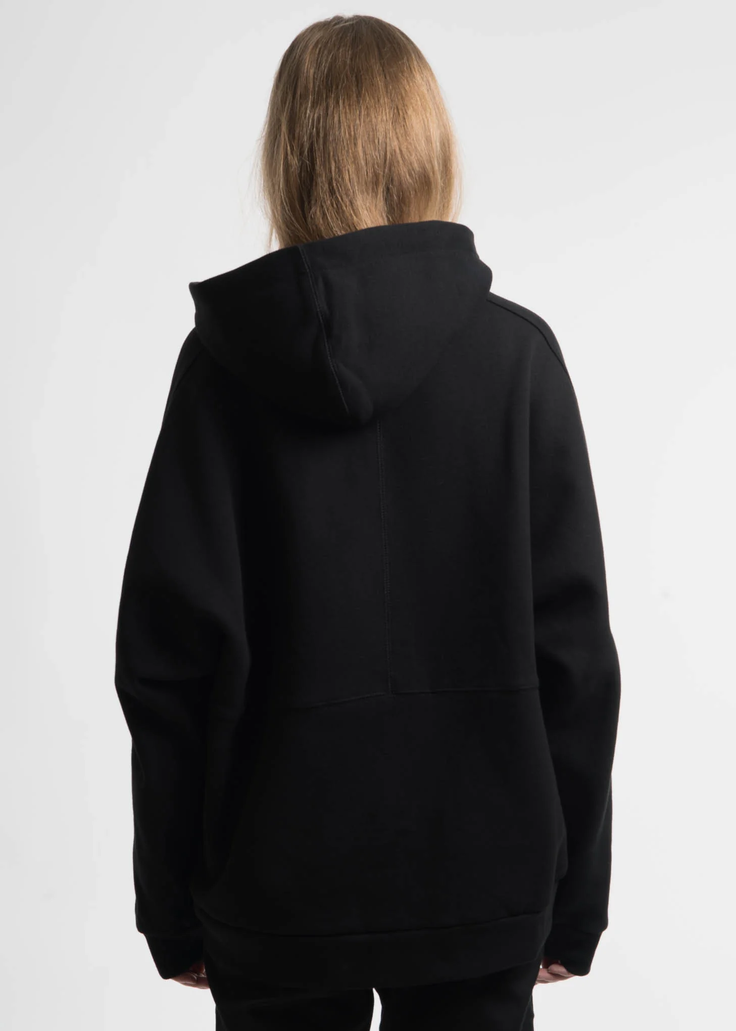 Black Maybe Fleece Hoodie - Image 3