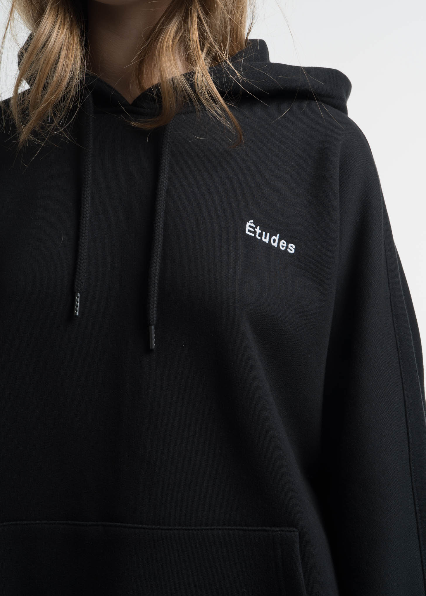 Black Maybe Fleece Hoodie - Image 4