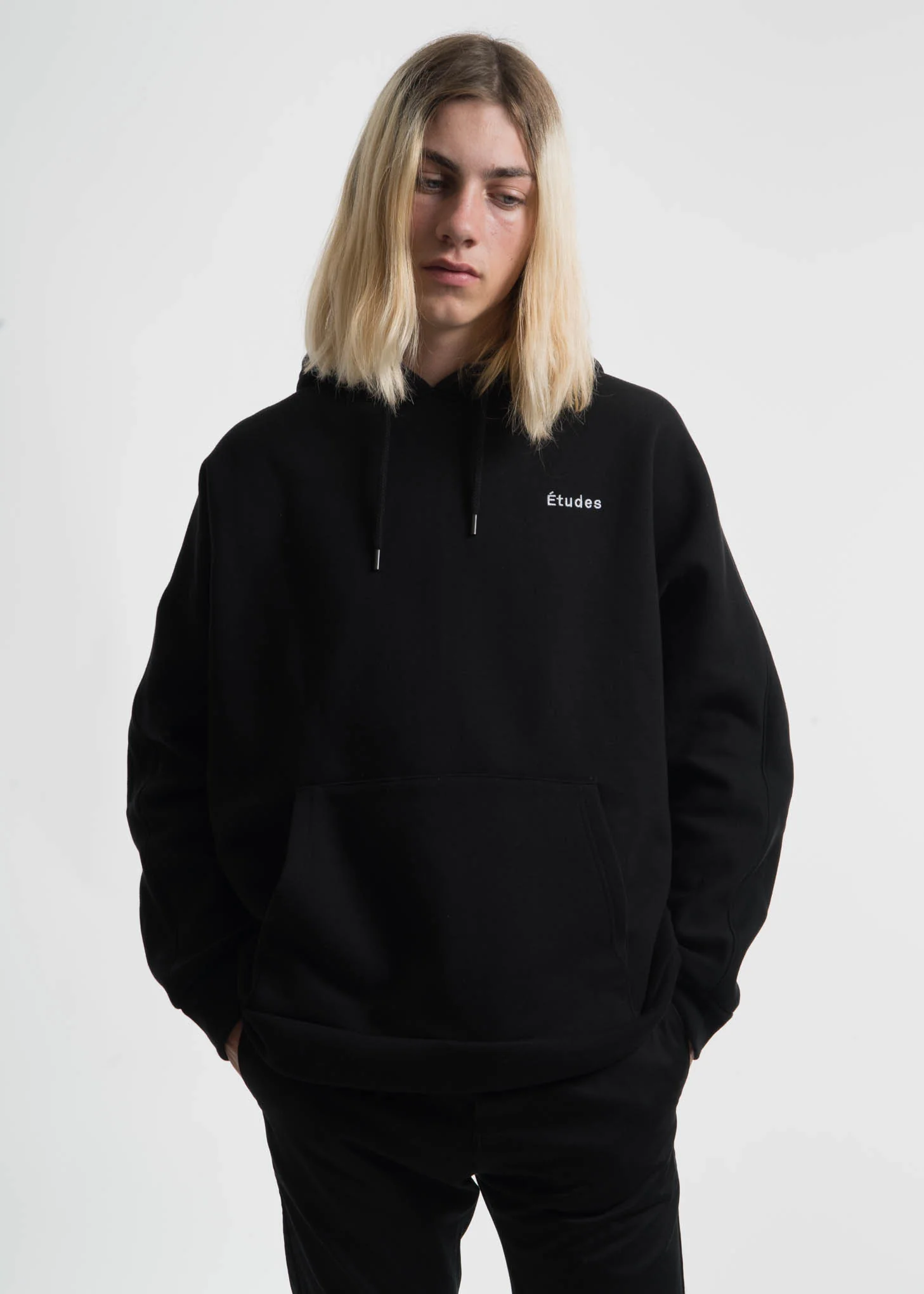 Black Maybe Fleece Hoodie