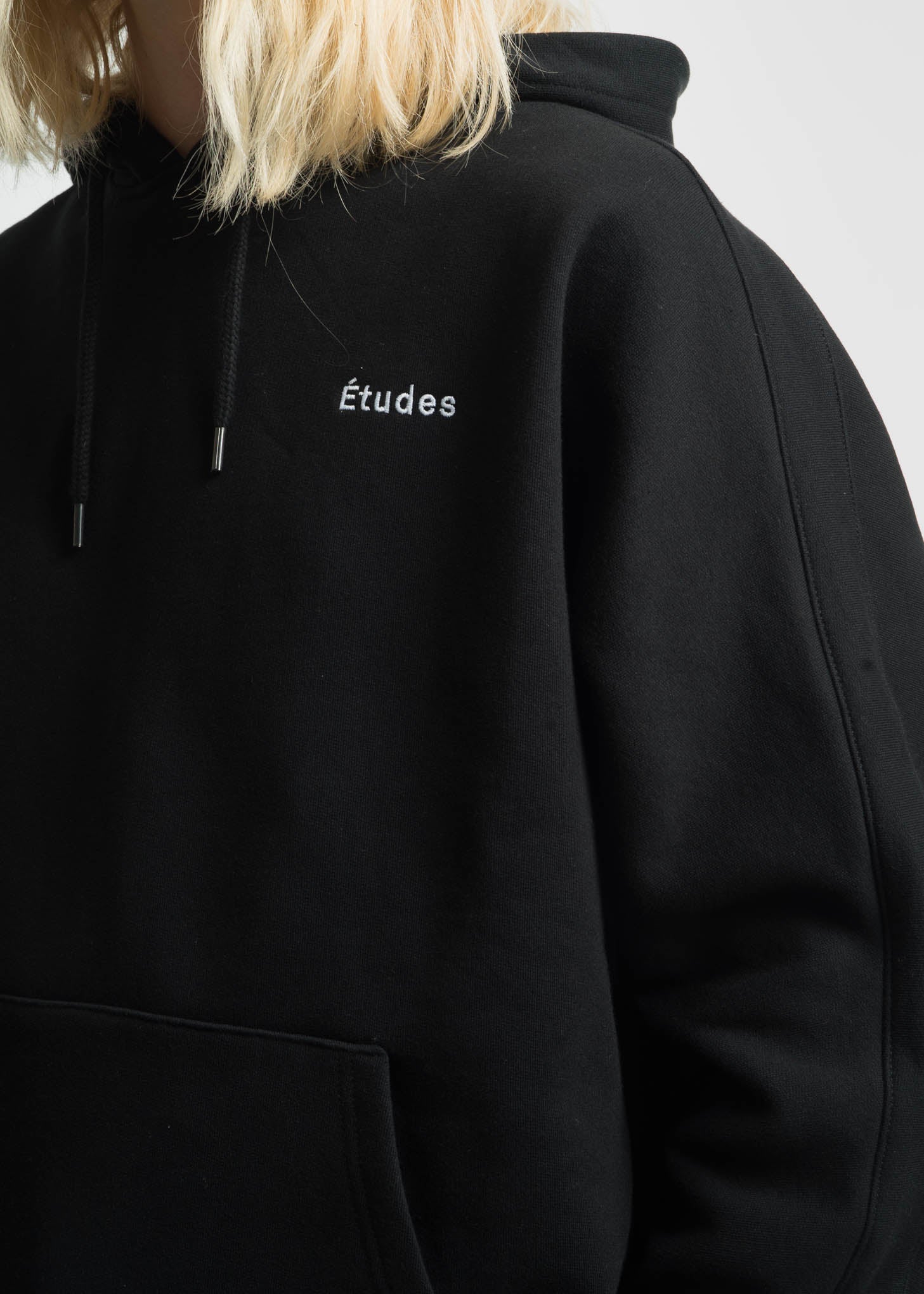 Black Maybe Fleece Hoodie - Image 3