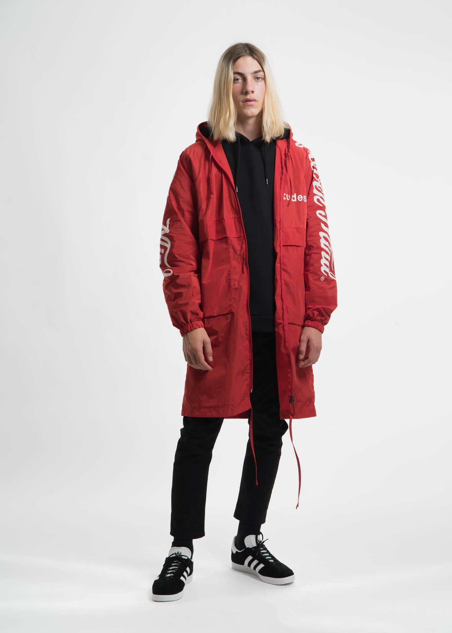 Black Maybe Fleece Hoodie - Image 5