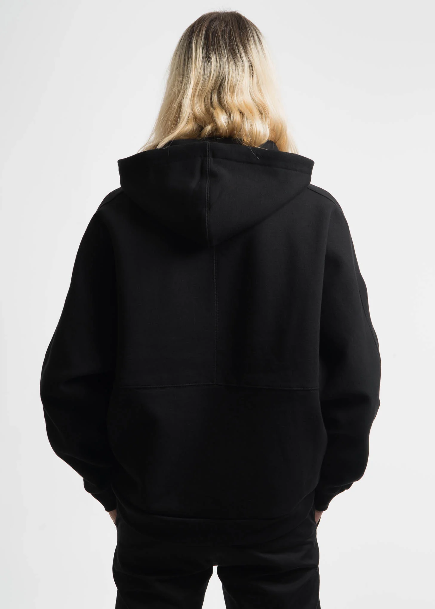 Black Maybe Fleece Hoodie - Image 6
