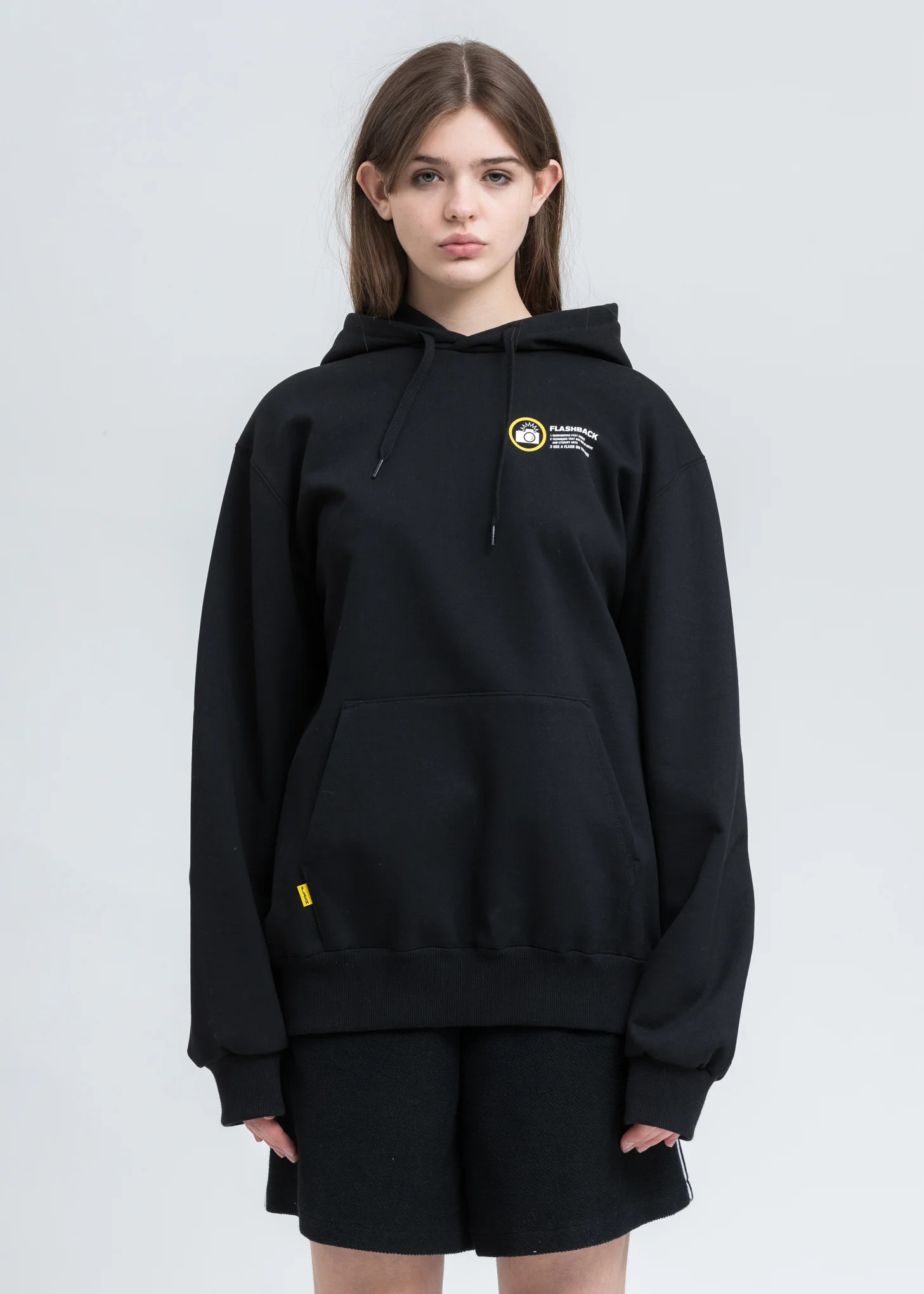Black Memorial Polaroid Hoodie - Image 3