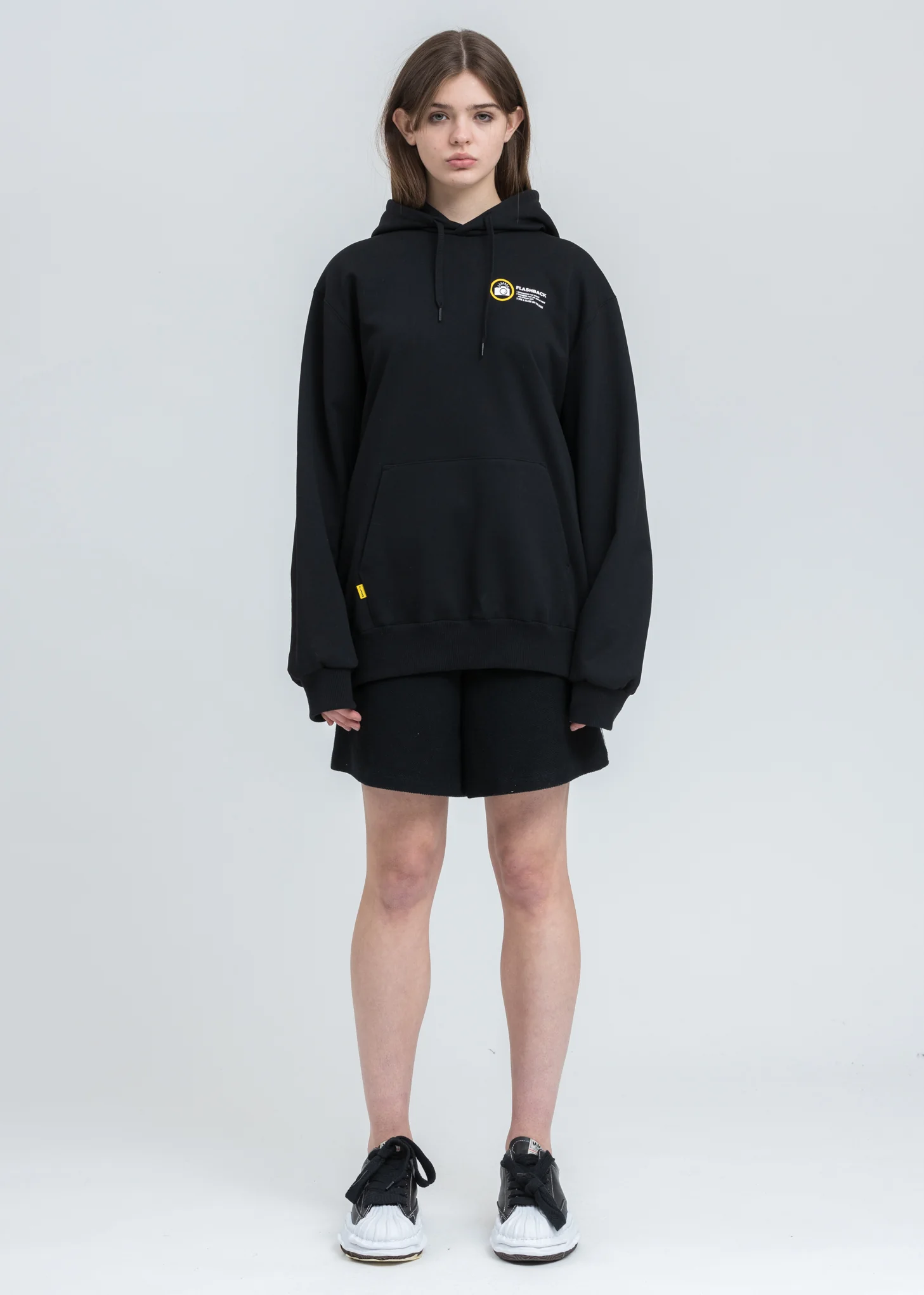 Black Memorial Polaroid Hoodie - Image 6