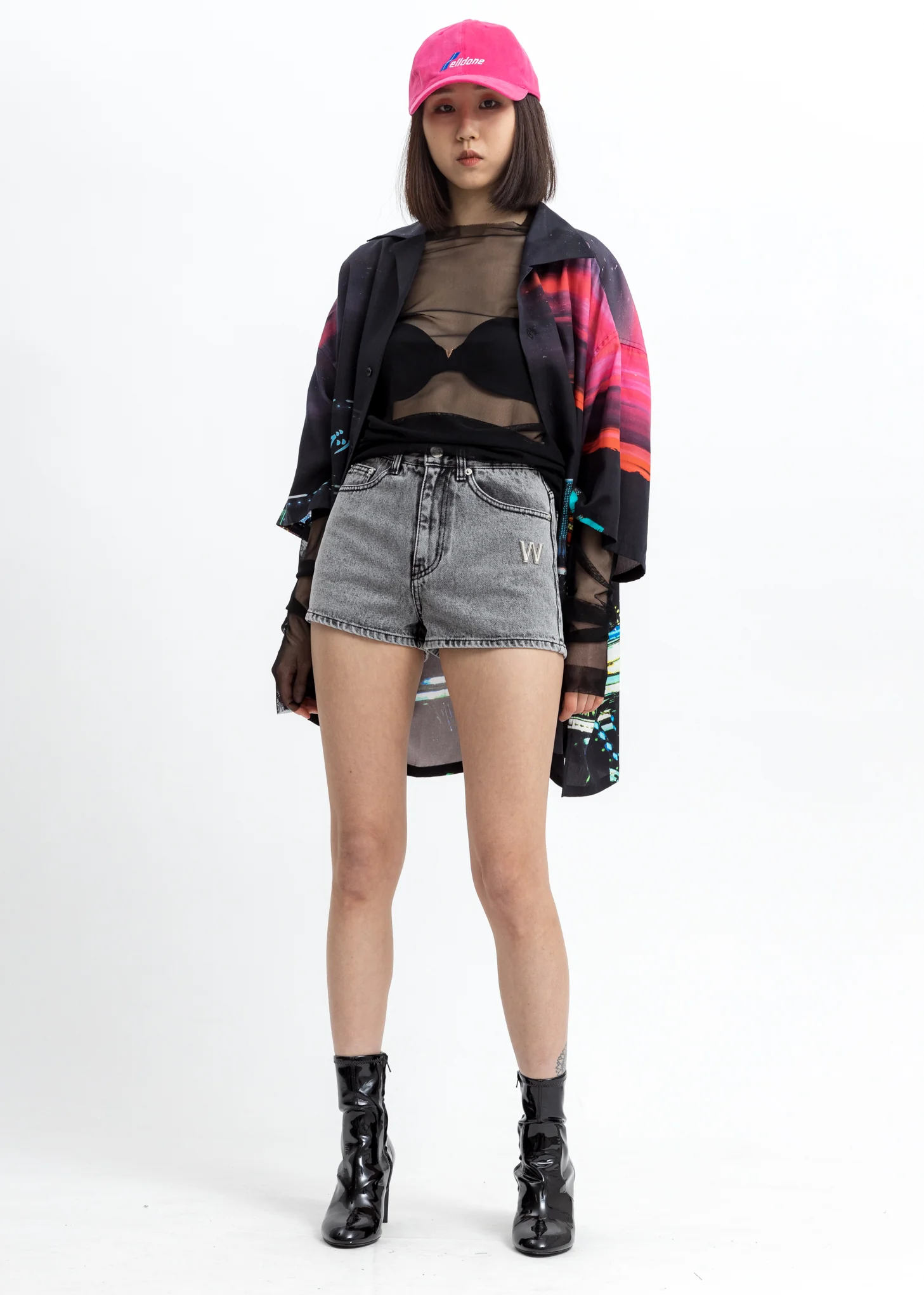 Black Mesh Long Sleeves - Image 4