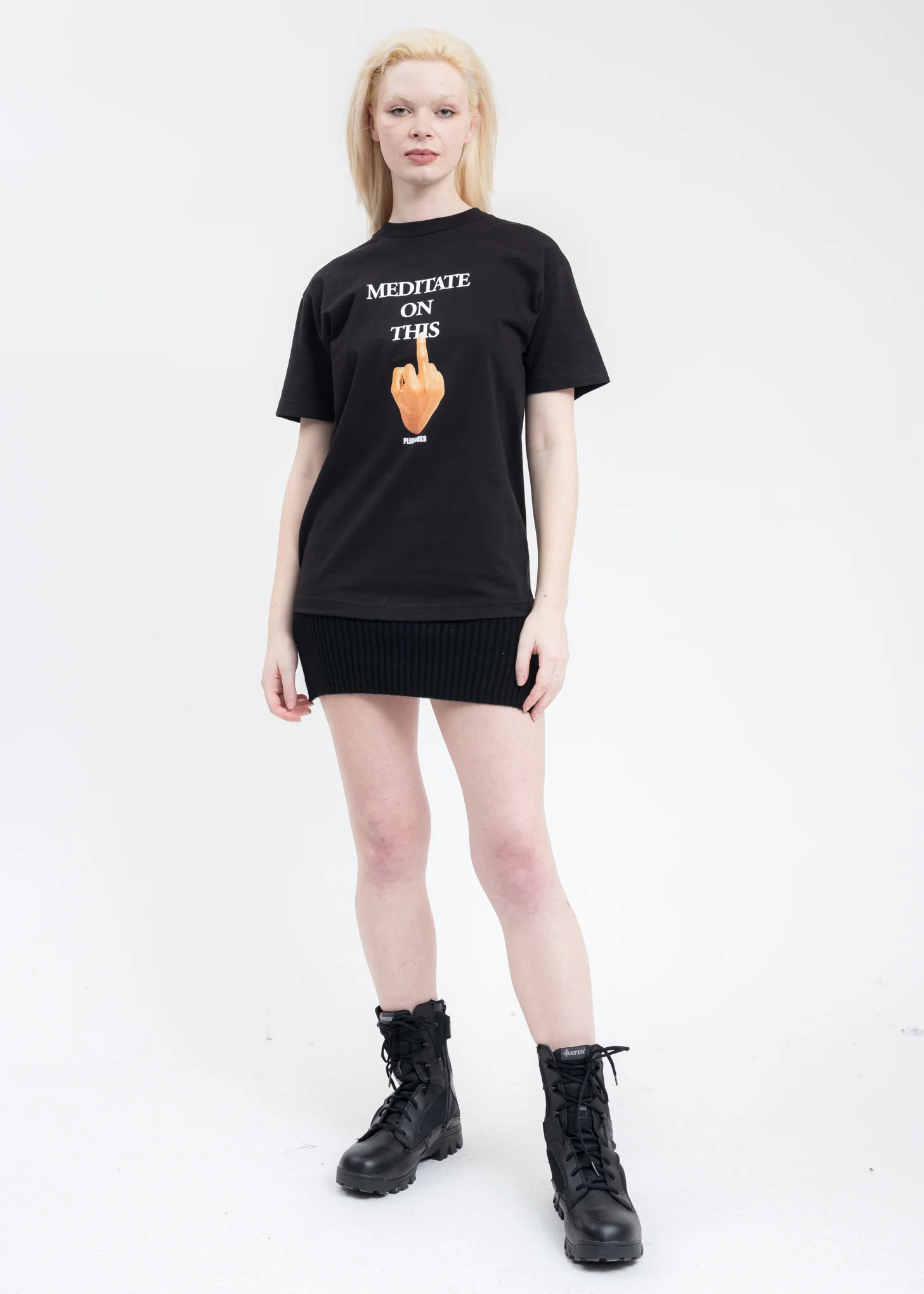 Black Message T-Shirt - Image 5