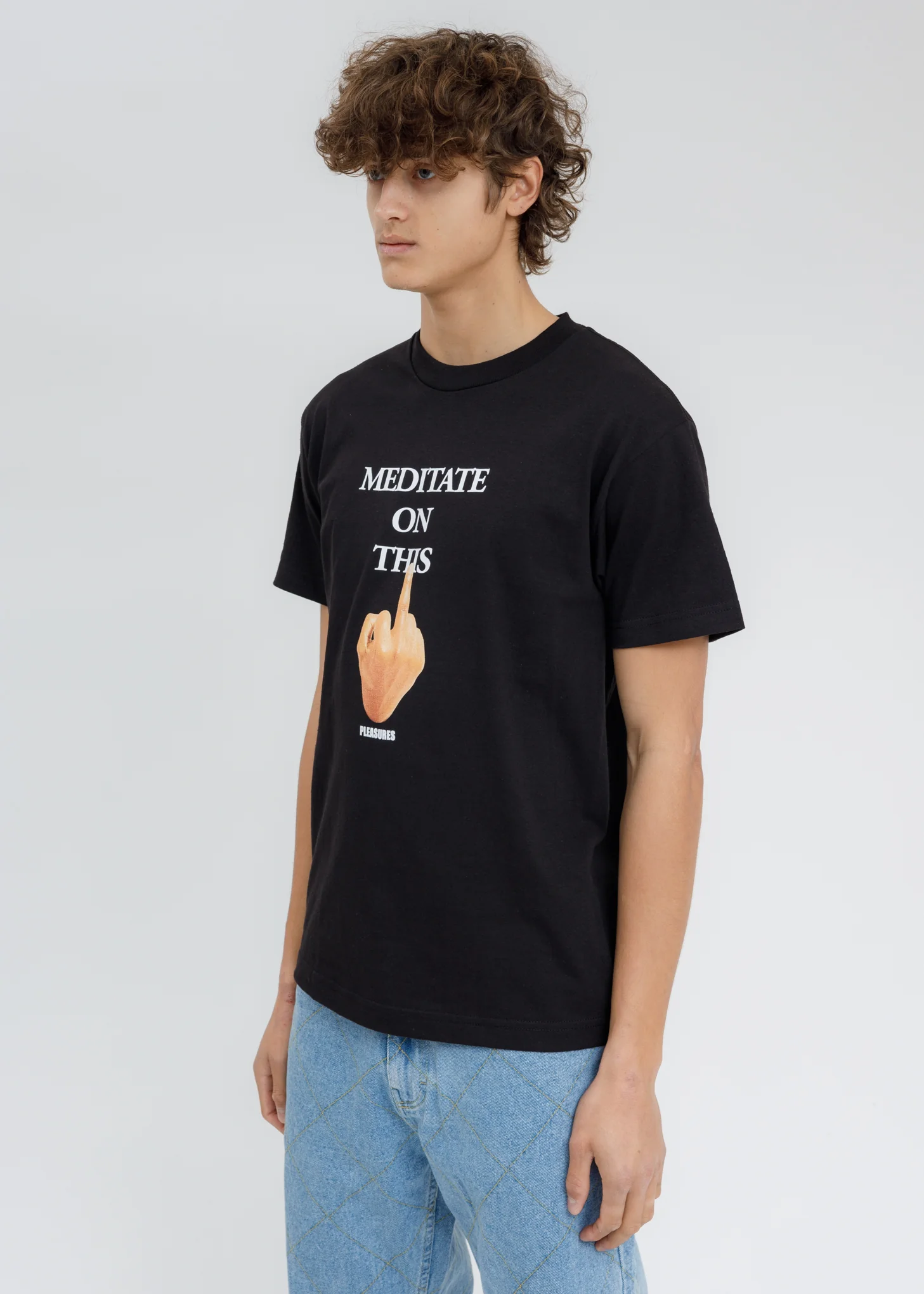 Black Message T-Shirt - Image 3