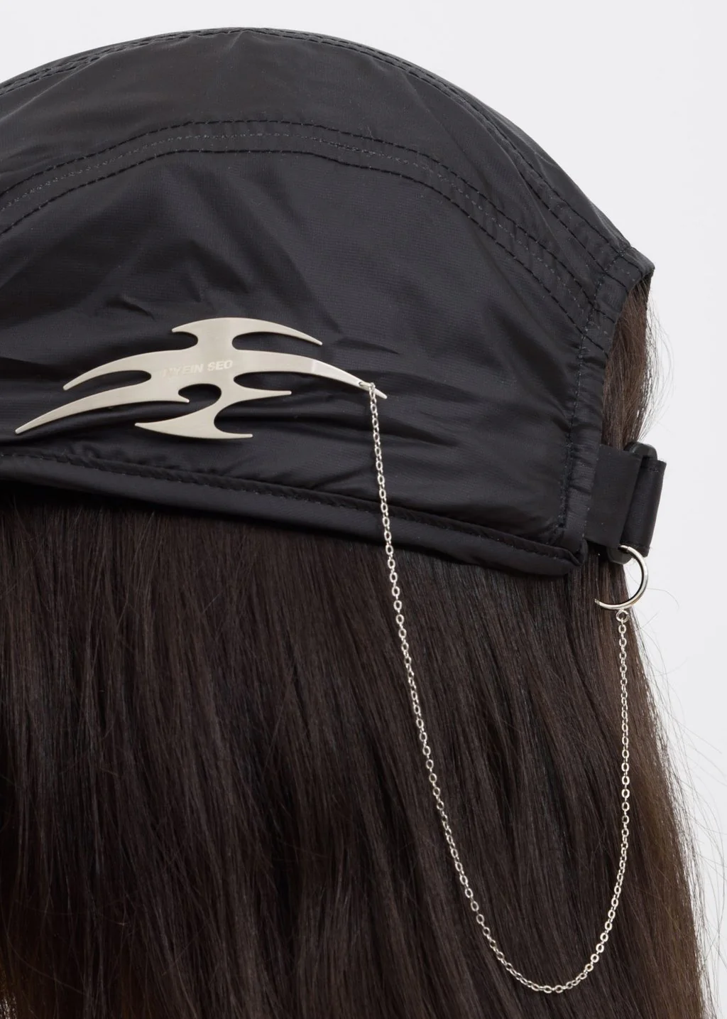 Black Metal Logo Cap - Image 6