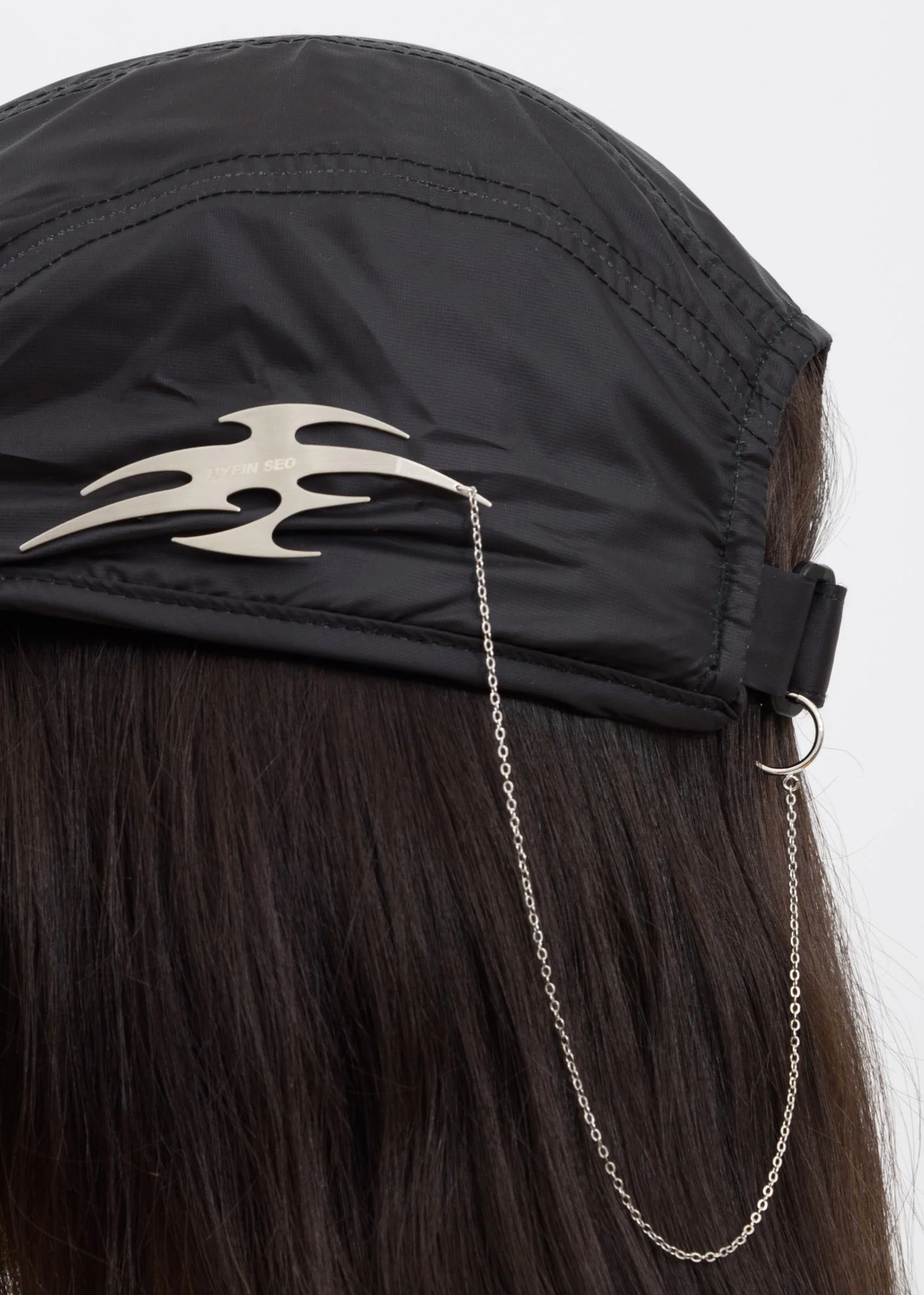 Black Metal Logo Cap - Image 4