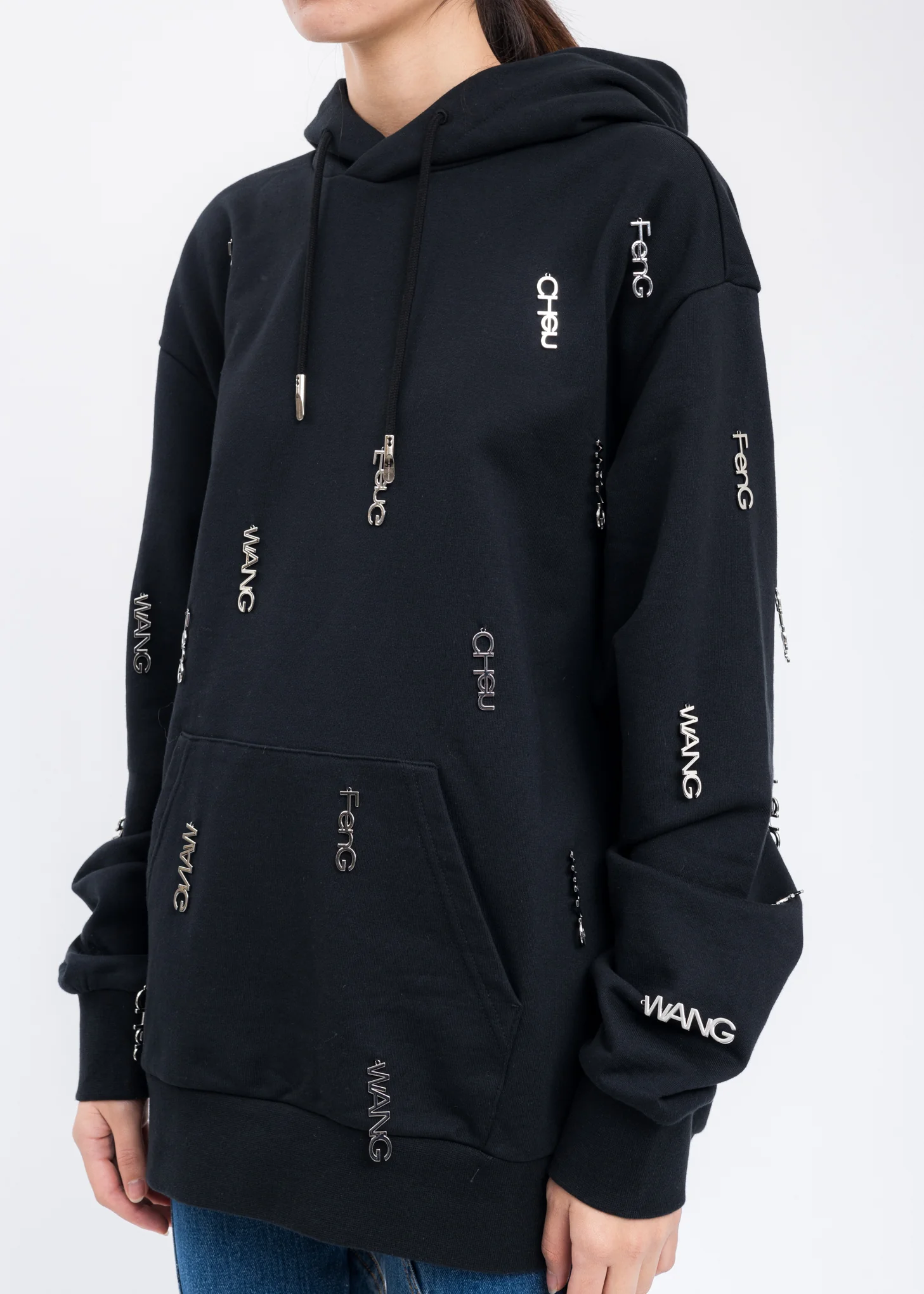 Black Metal Logo Hoodie - Image 2