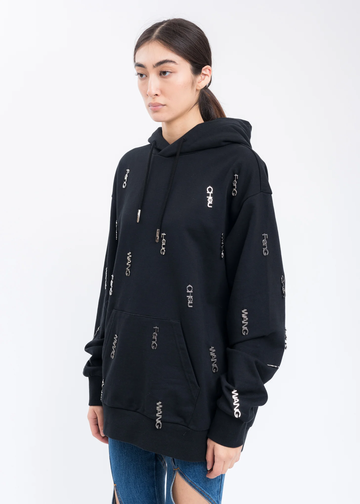 Black Metal Logo Hoodie - Image 3