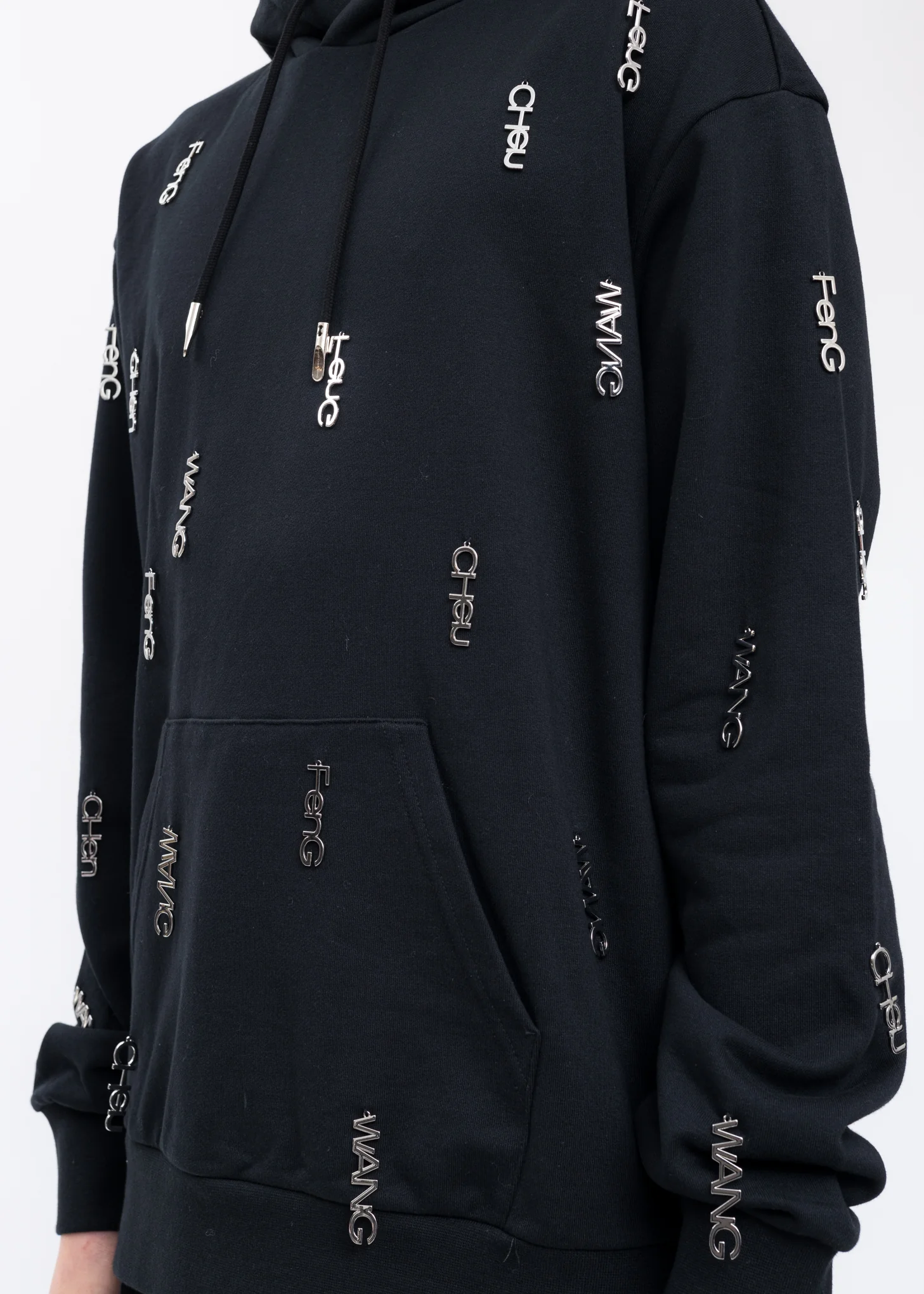 Black Metal Logo Hoodie - Image 2