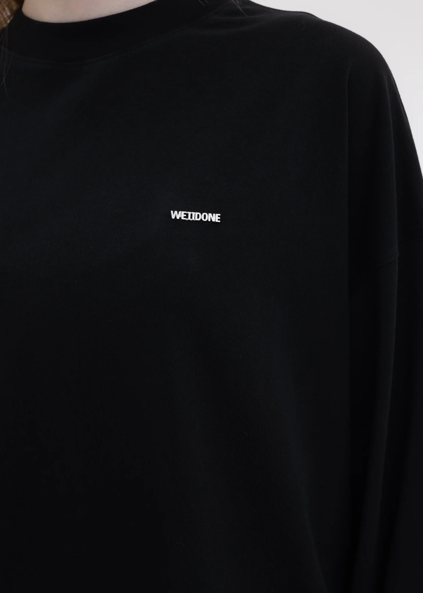 BLACK METAL LOGO LONG-SLEEVED T-SHIRT - Image 4
