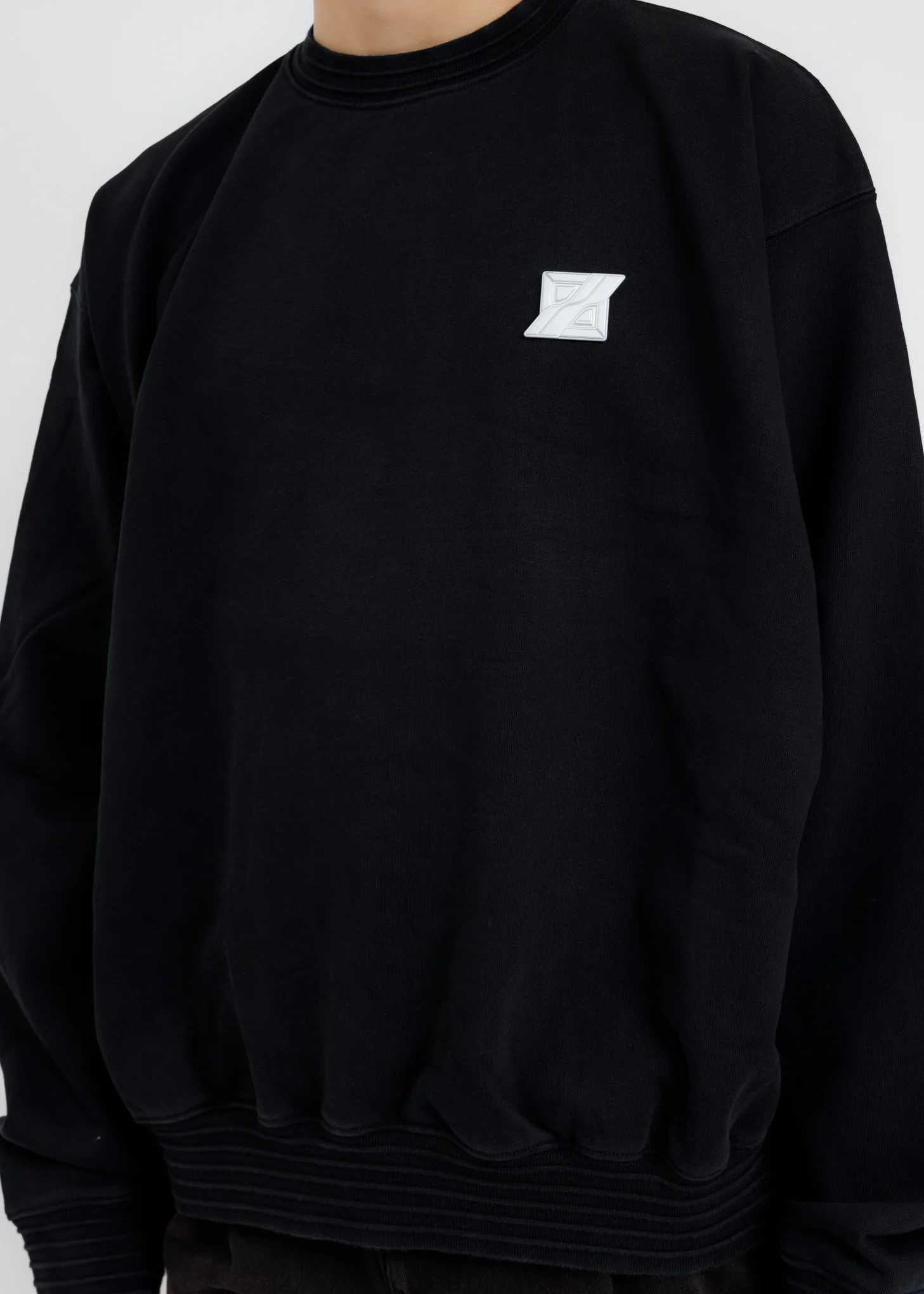 Black Metal Logo Sweatshirt - Image 2