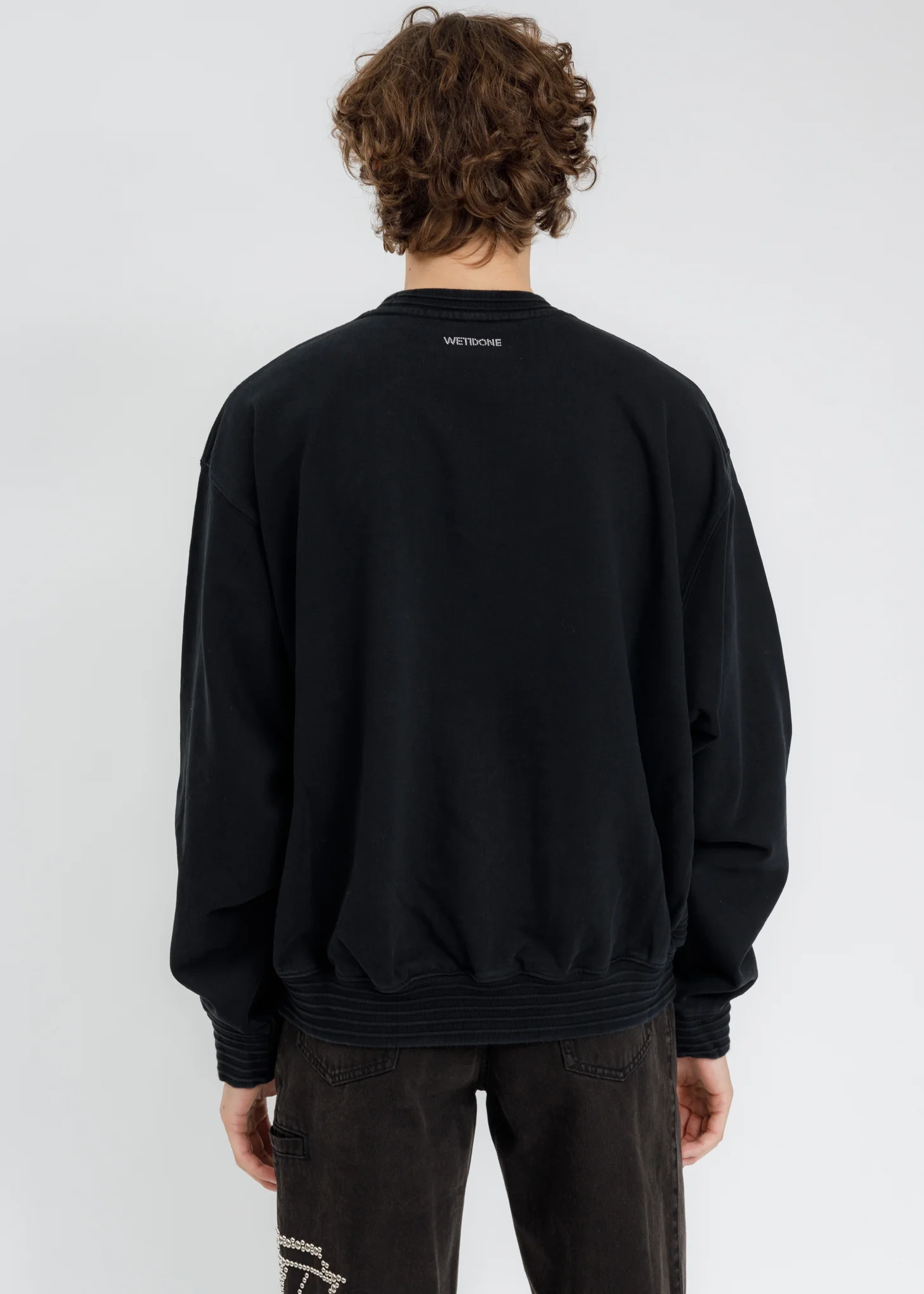 Black Metal Logo Sweatshirt - Image 4