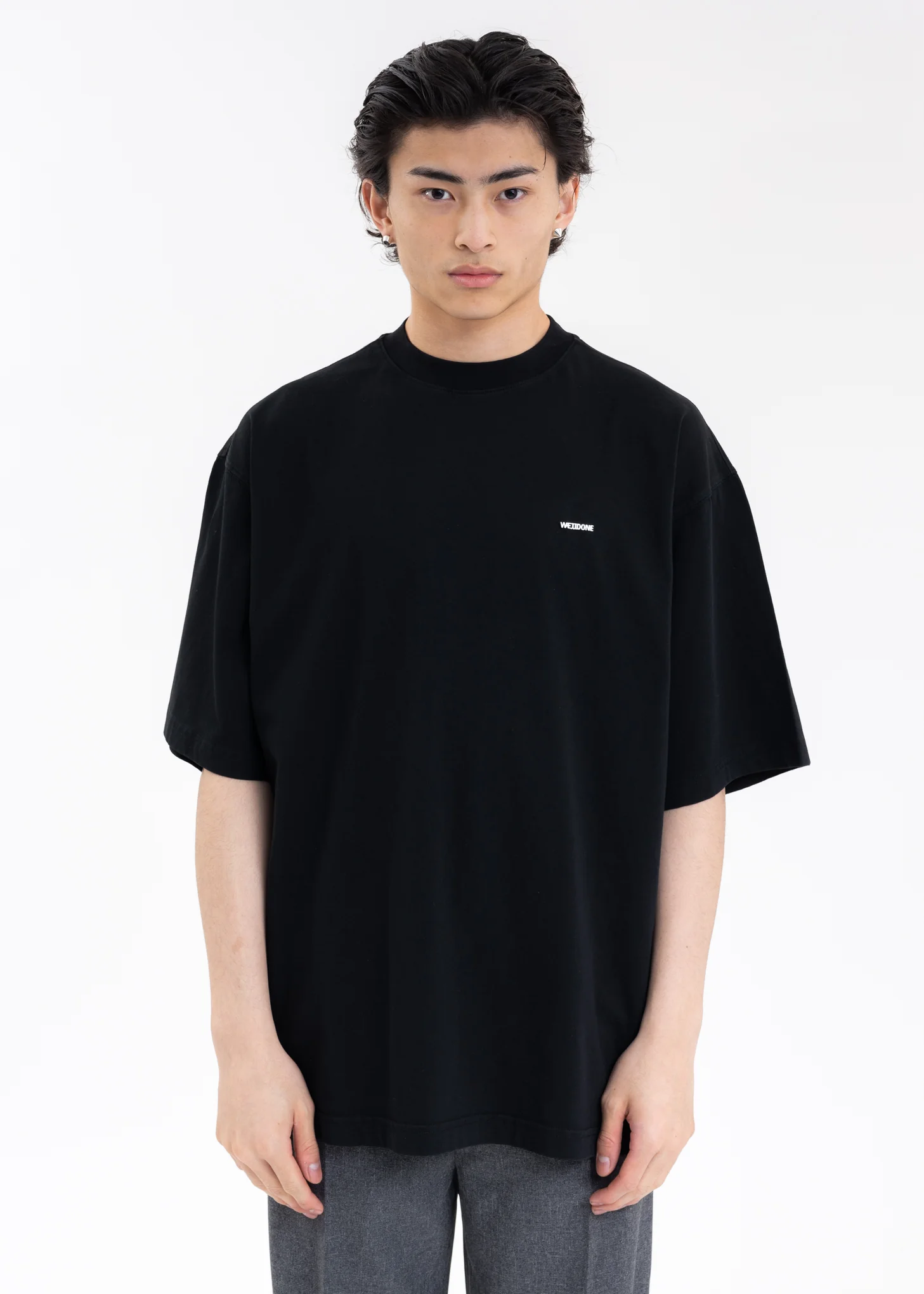 BLACK METAL LOGO T-SHIRT