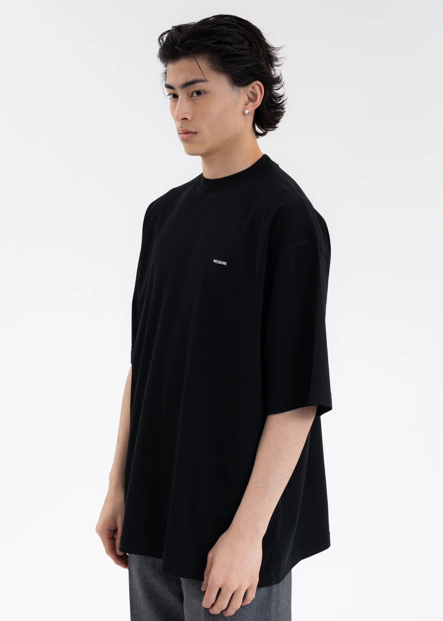 BLACK METAL LOGO T-SHIRT - Image 3