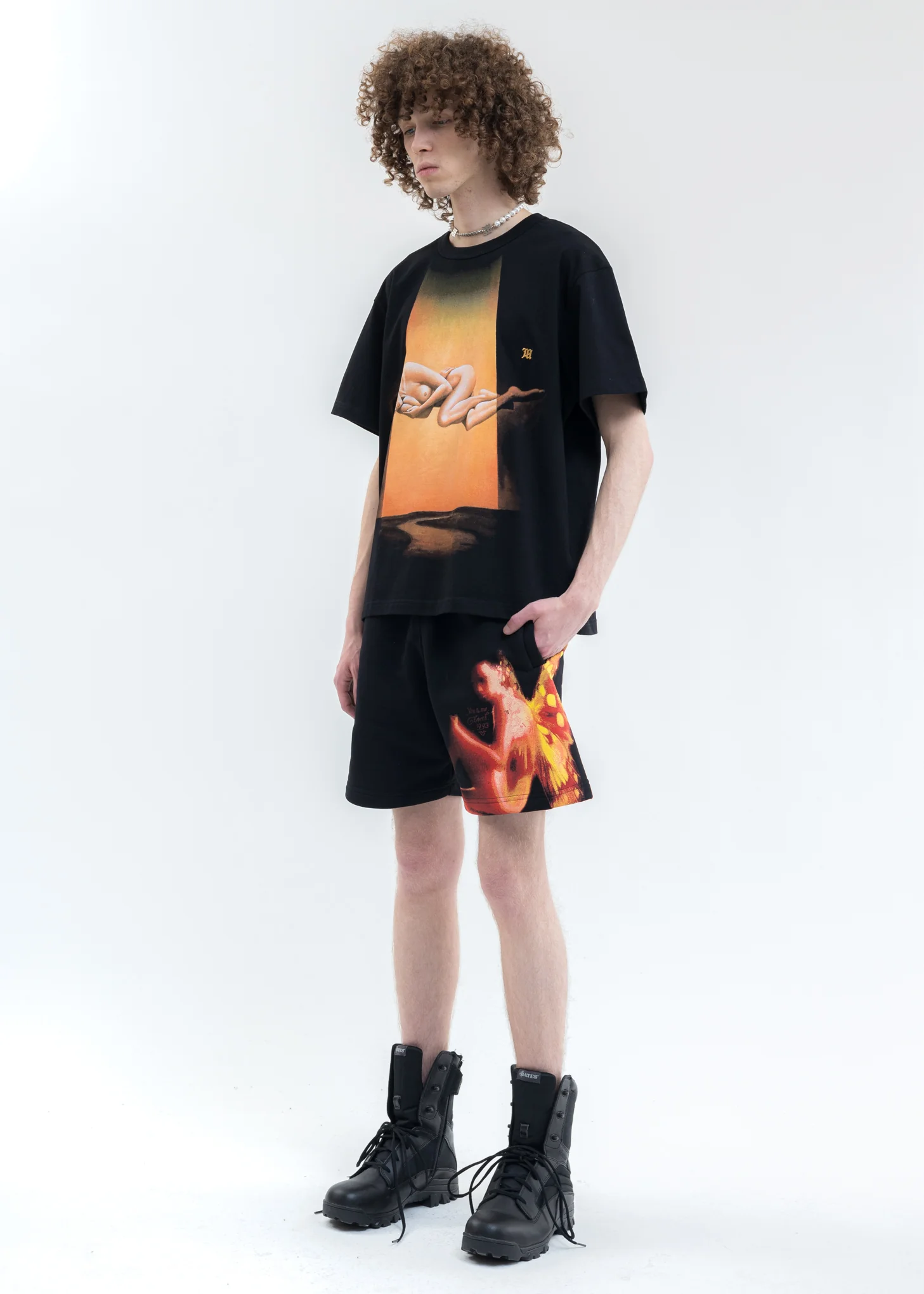 Black METAMORPHOSIS JERSEY Short - Image 5
