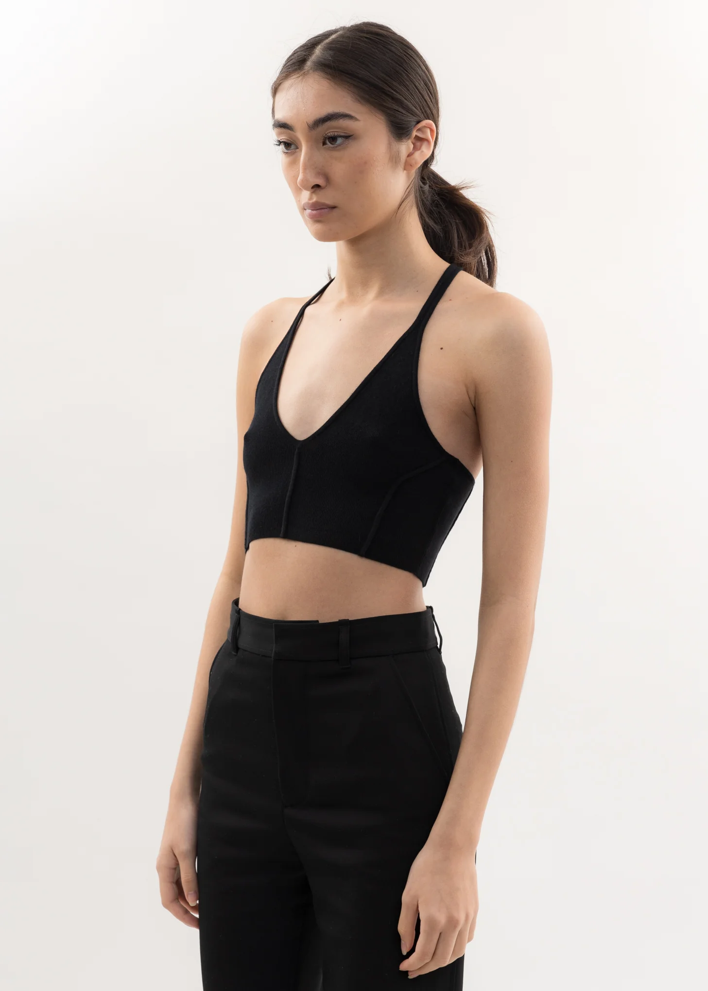 Black Micro Bond Bra - Image 2