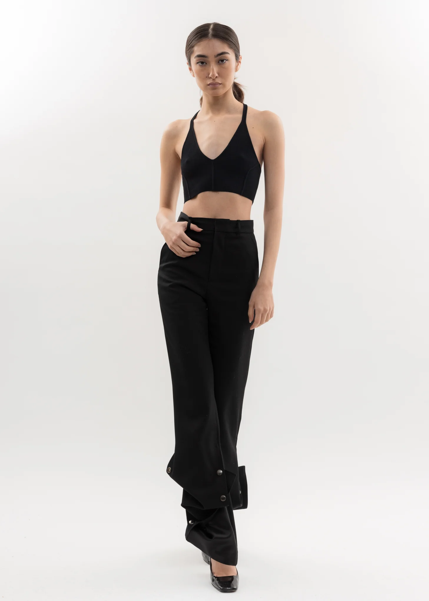 Black Micro Bond Bra - Image 5