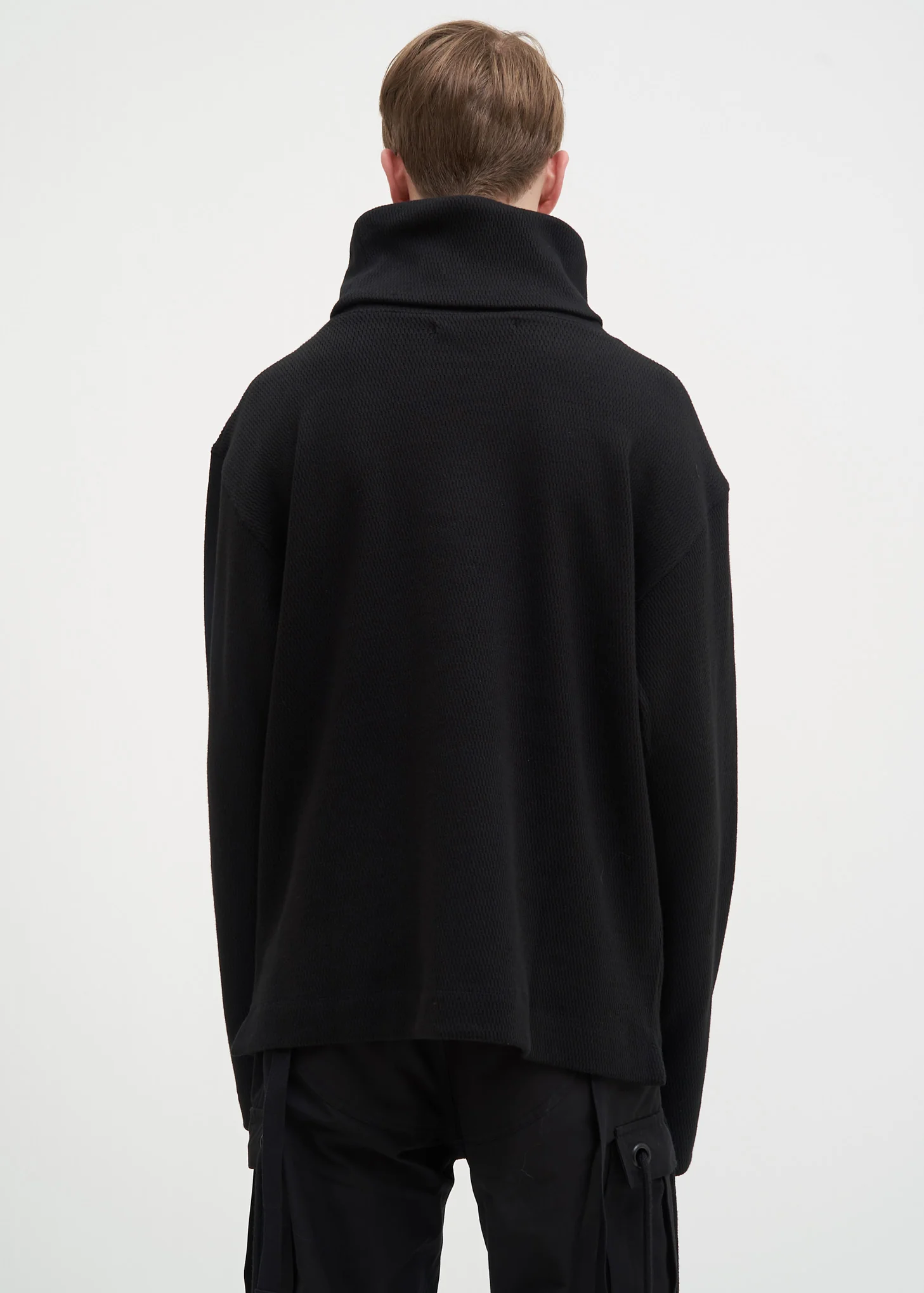 Black Military Turtle Neck - Image 3