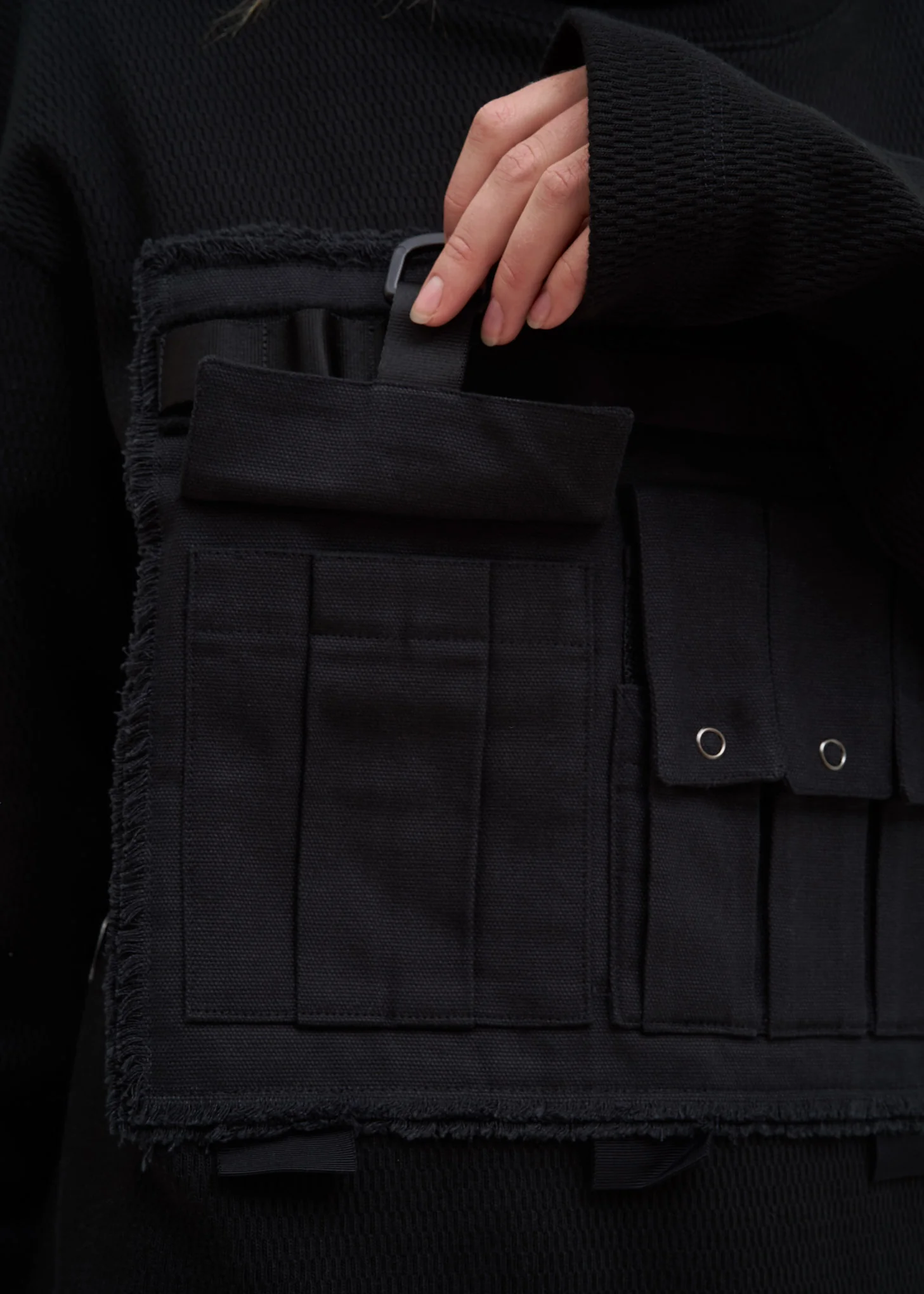 Black Military Turtle Neck - Image 6