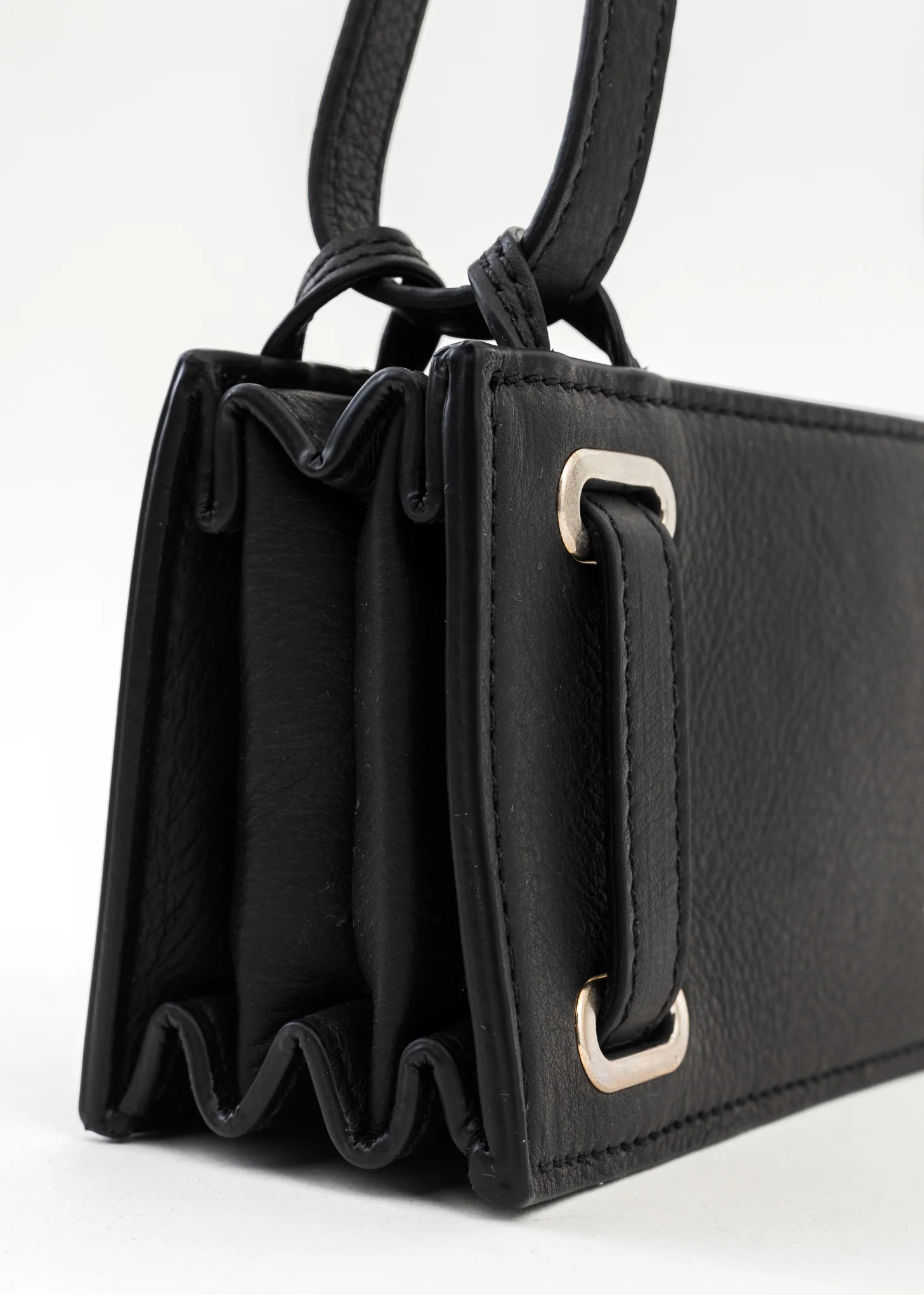 BLACK MINI ACCORDION BAG - Image 10