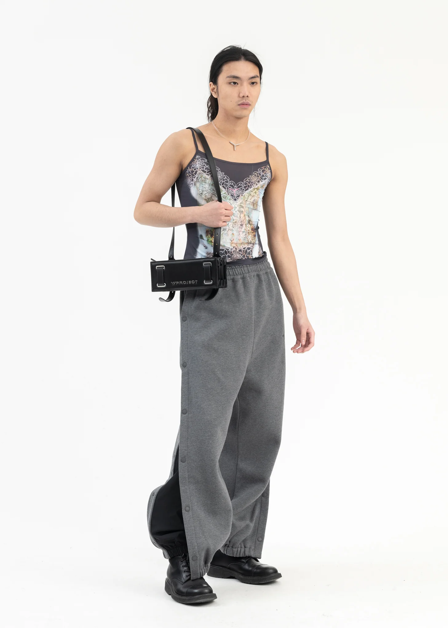 BLACK MINI ACCORDION BAG - Image 3