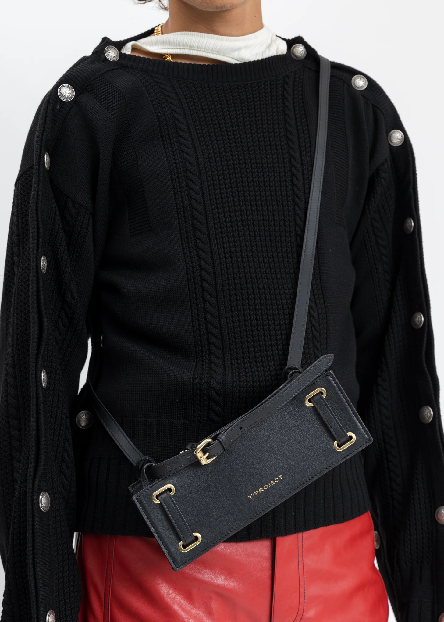 BLACK MINI ACCORDION BAG - Image 6