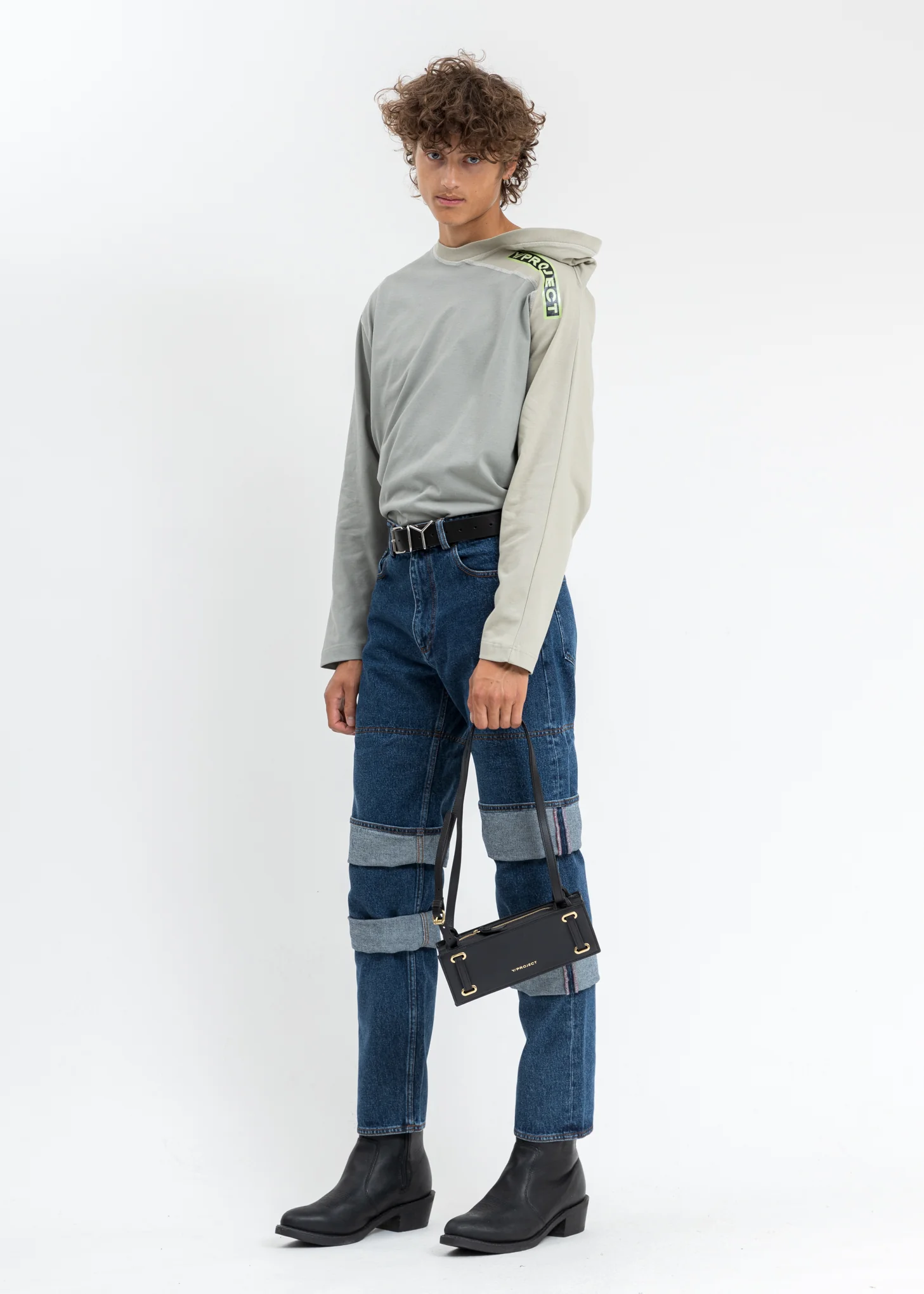 BLACK MINI ACCORDION BAG - Image 8